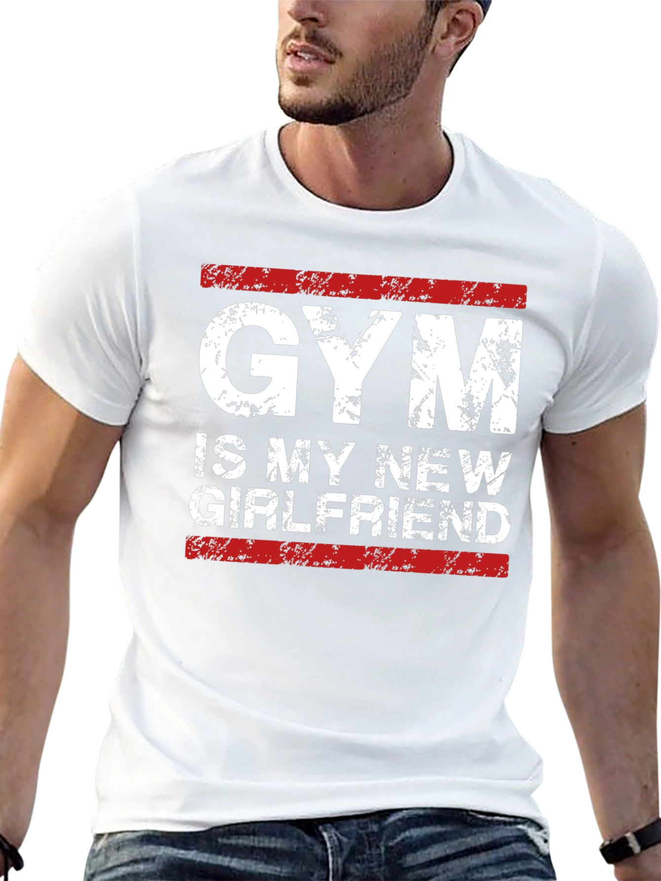Gym Is My New Girlfriend - Mens Graphic Tee