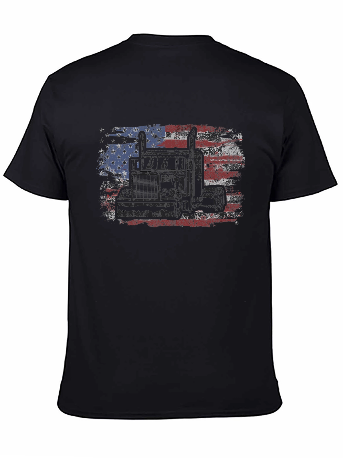 American Trucker Flag T-Shirt