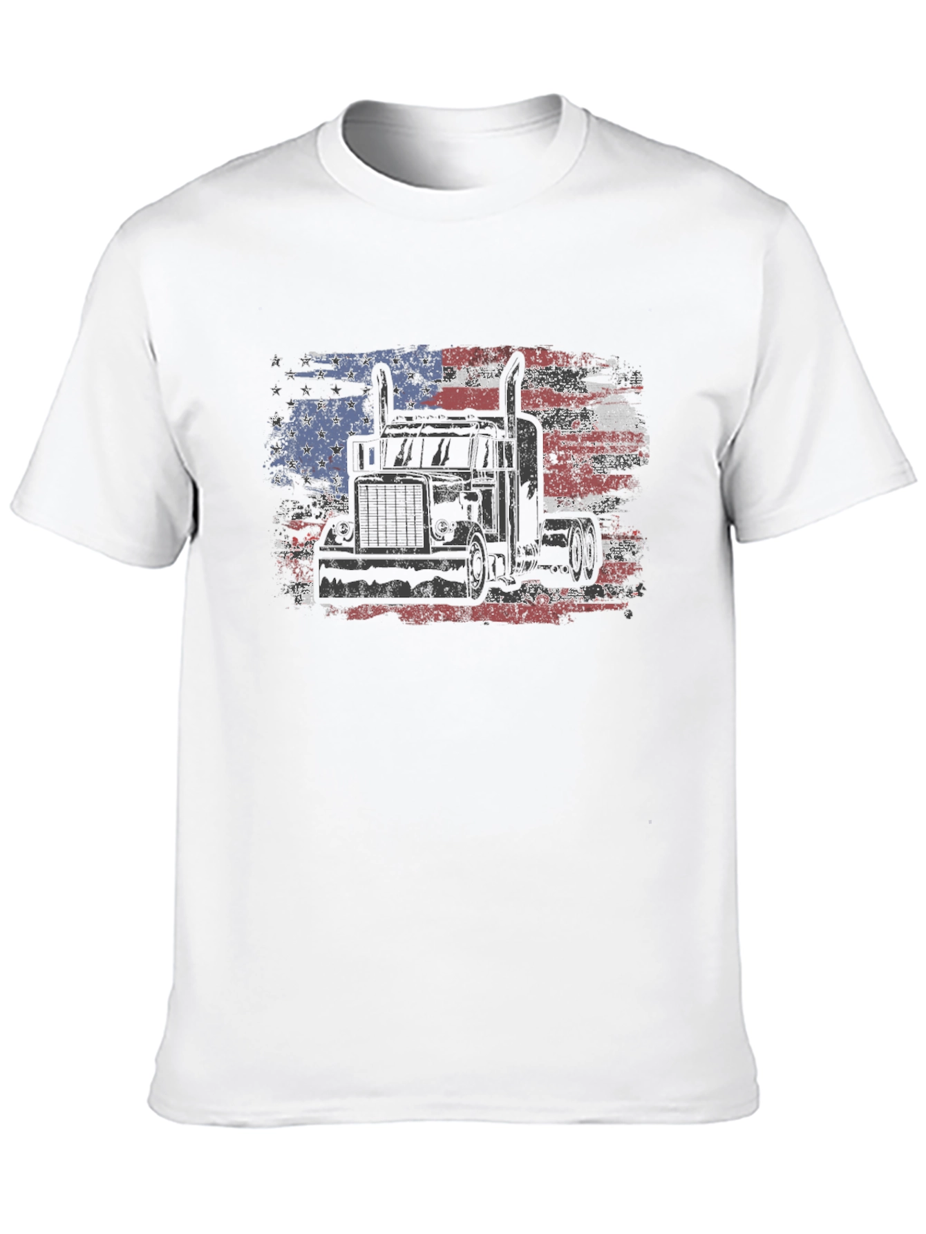 American Trucker Flag T-Shirt