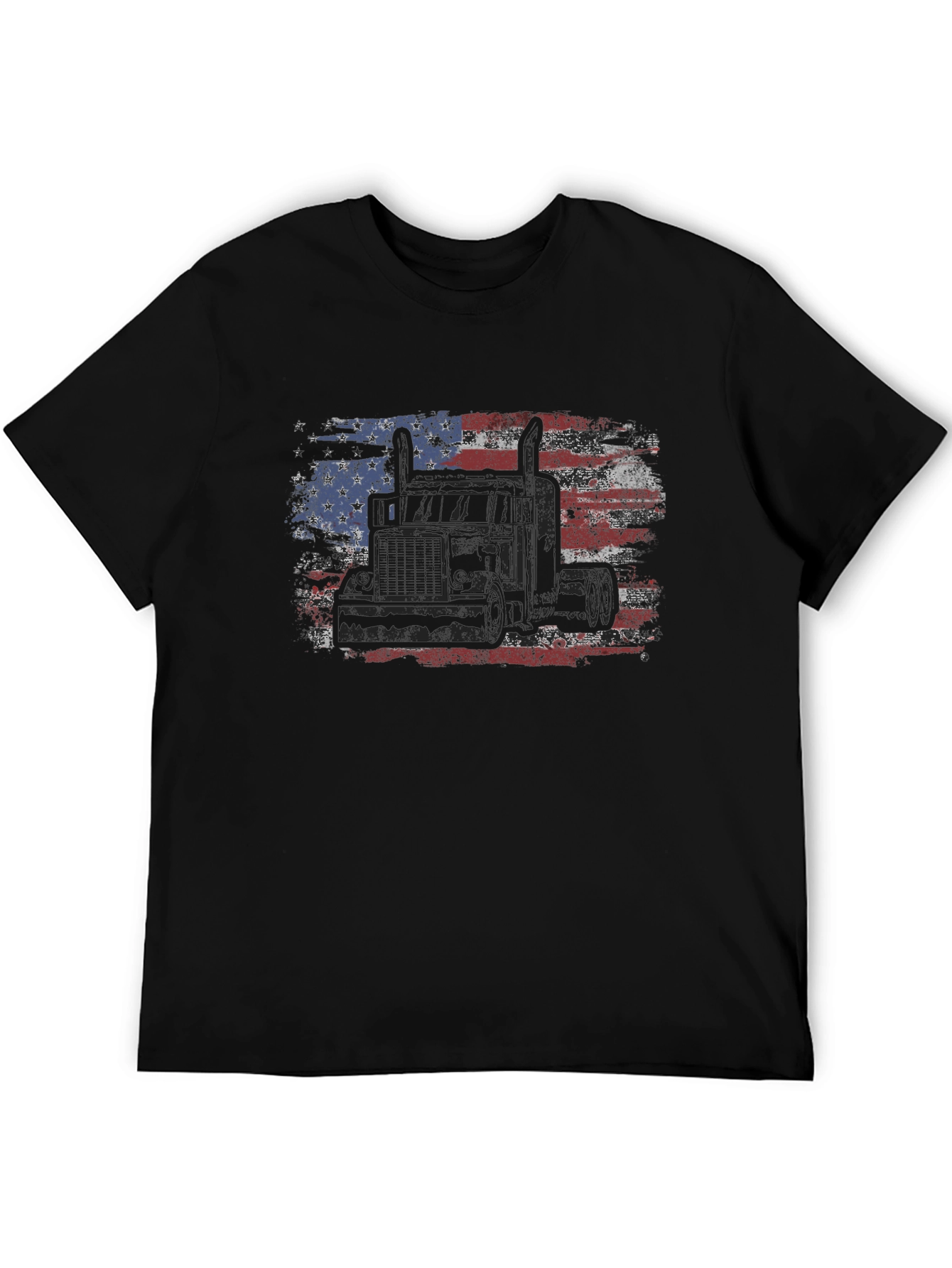 American Trucker Flag T-Shirt