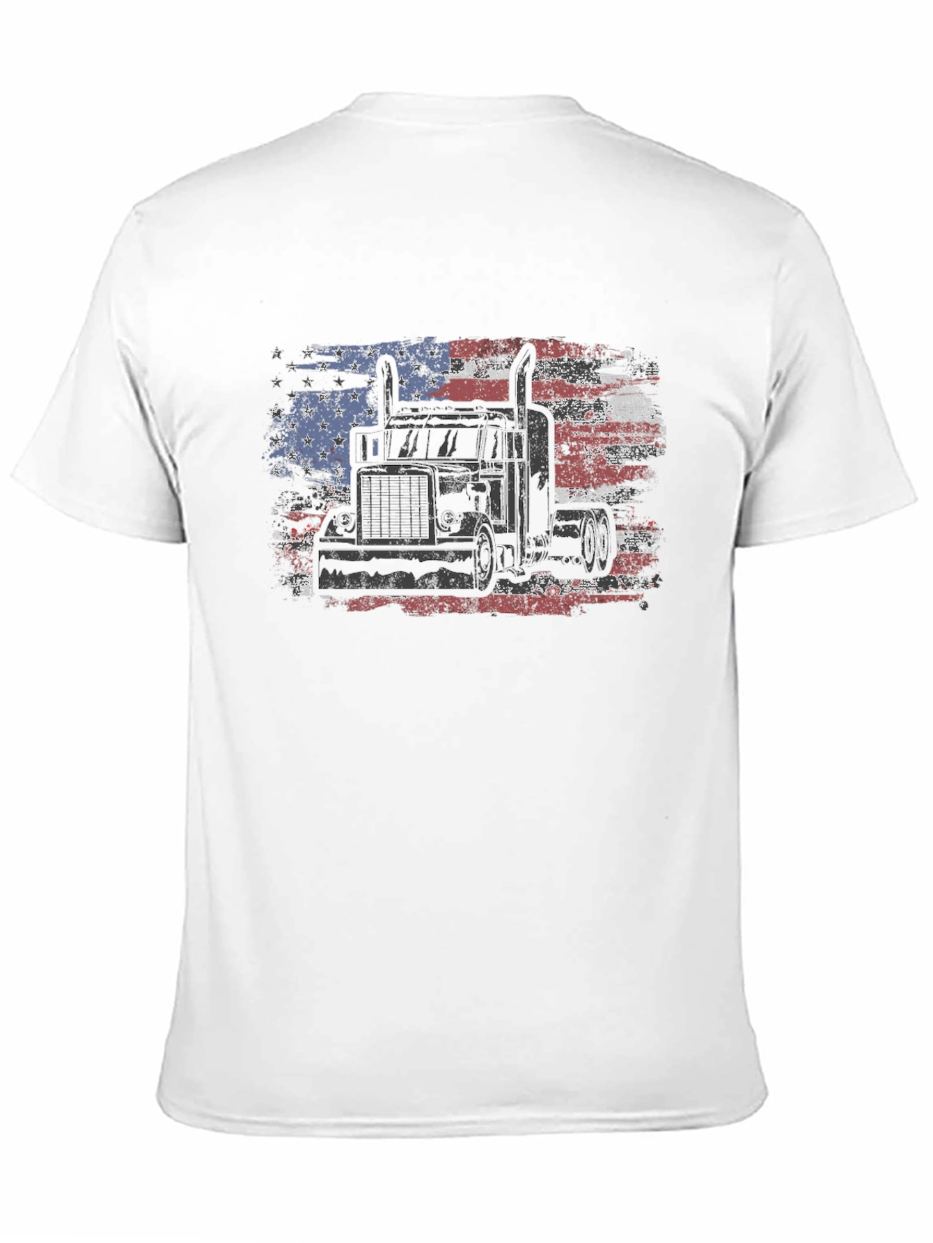 American Trucker Flag T-Shirt