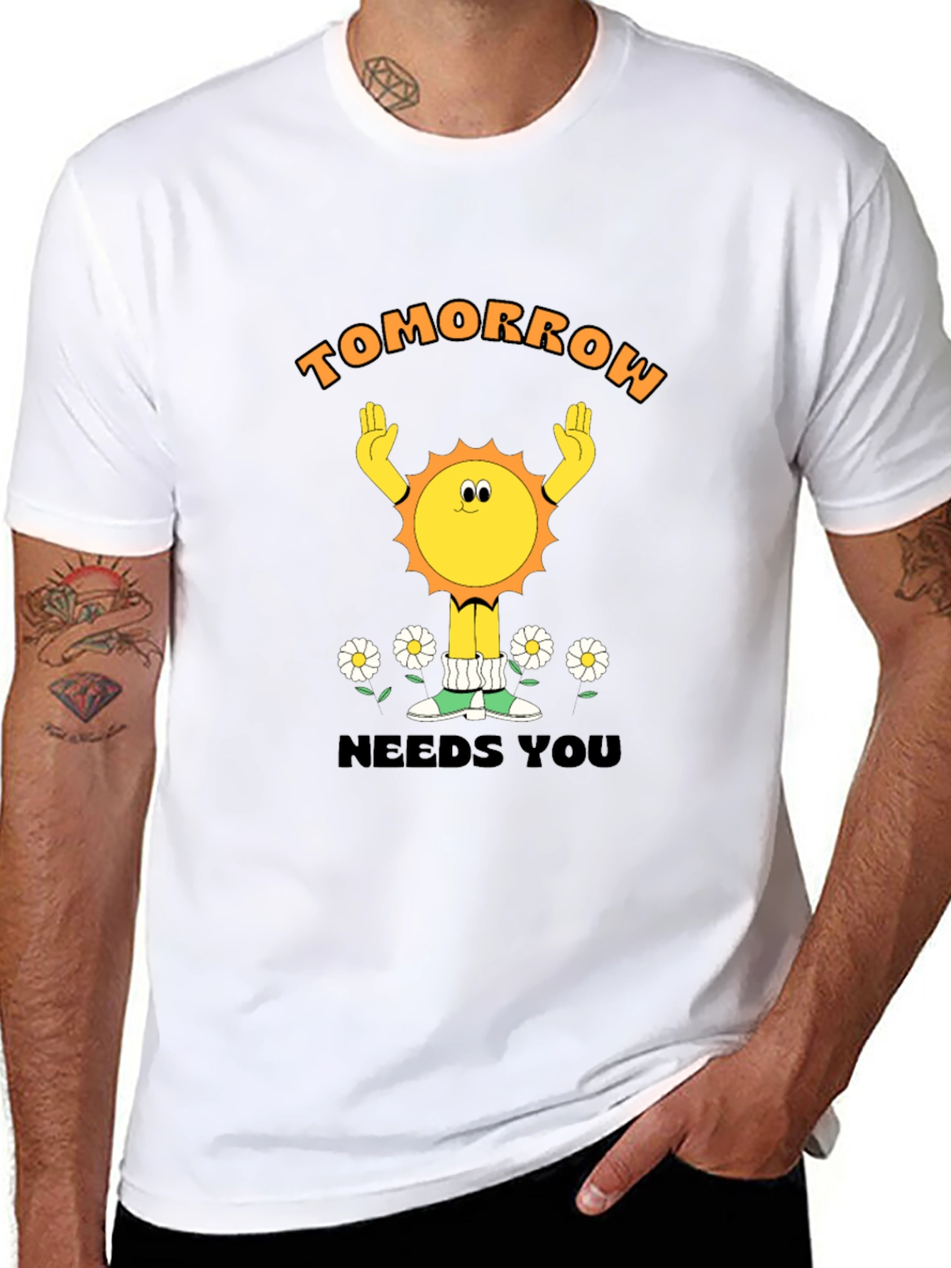 Tomorrow Needs You Graphic Tee
