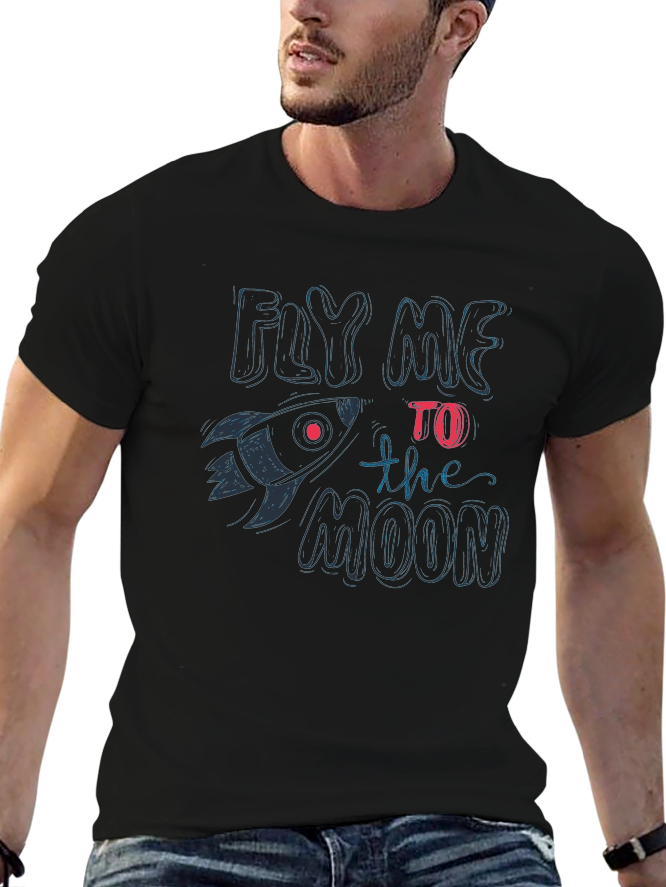 Fly Me To The Moon Graphic Tee