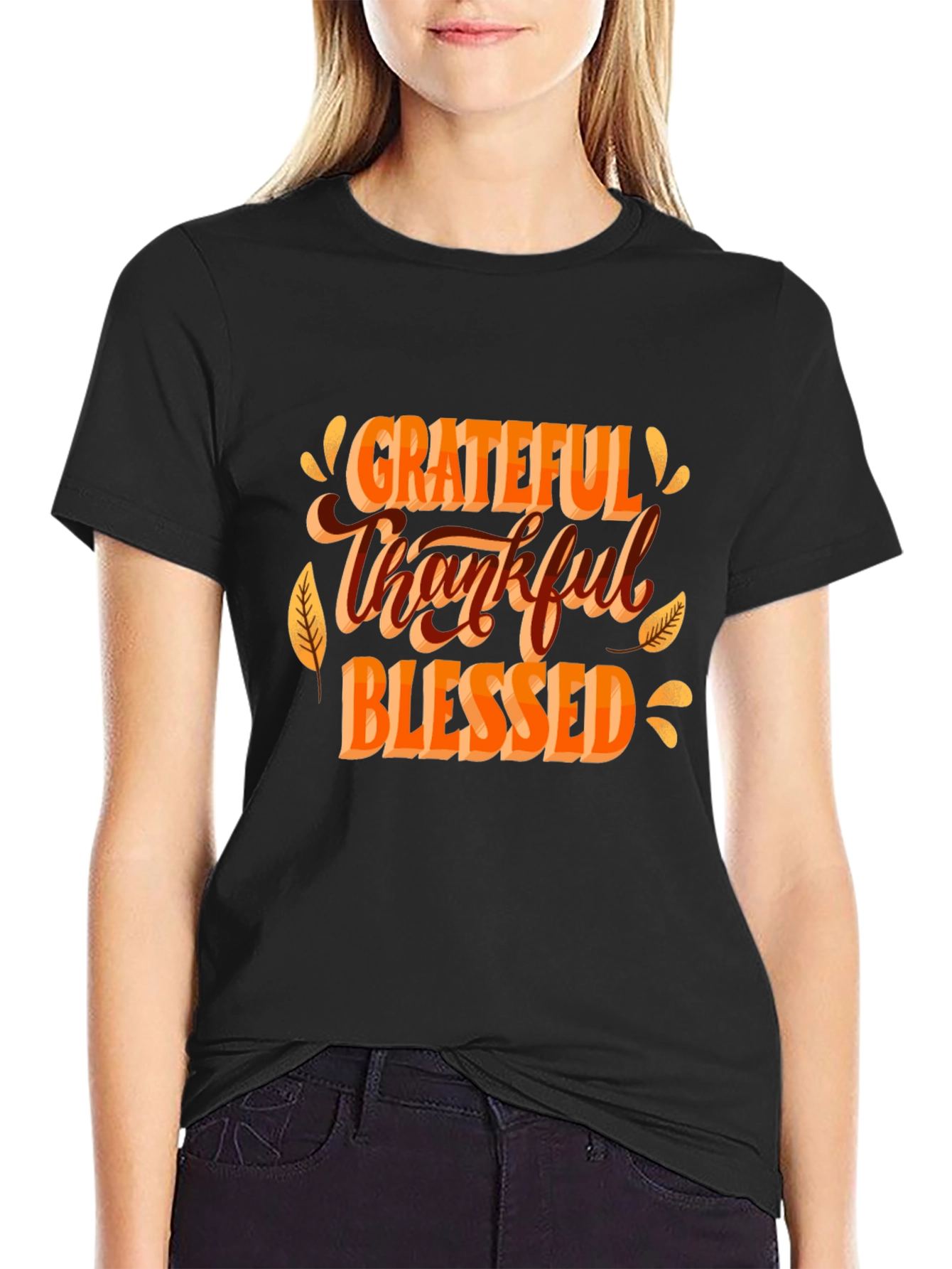 Grateful Thankful Blessed T-Shirt