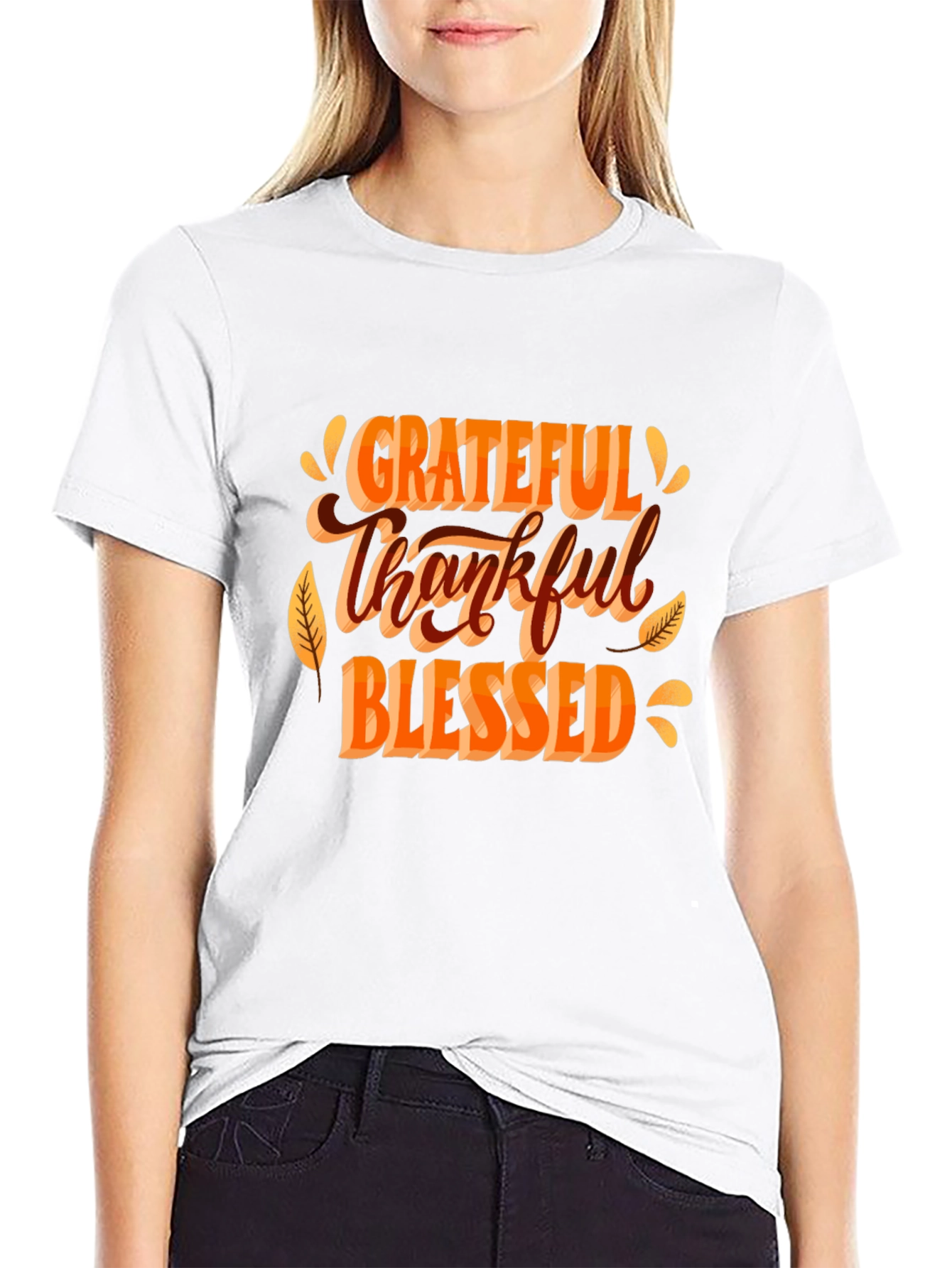 Grateful Thankful Blessed T-Shirt
