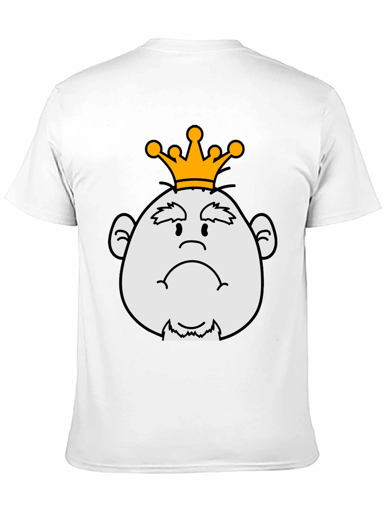 Grumpy King Graphic Tee - Black
