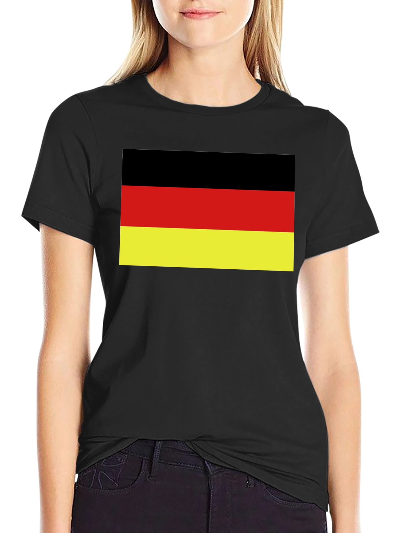 Germany Flag T-Shirt - Black