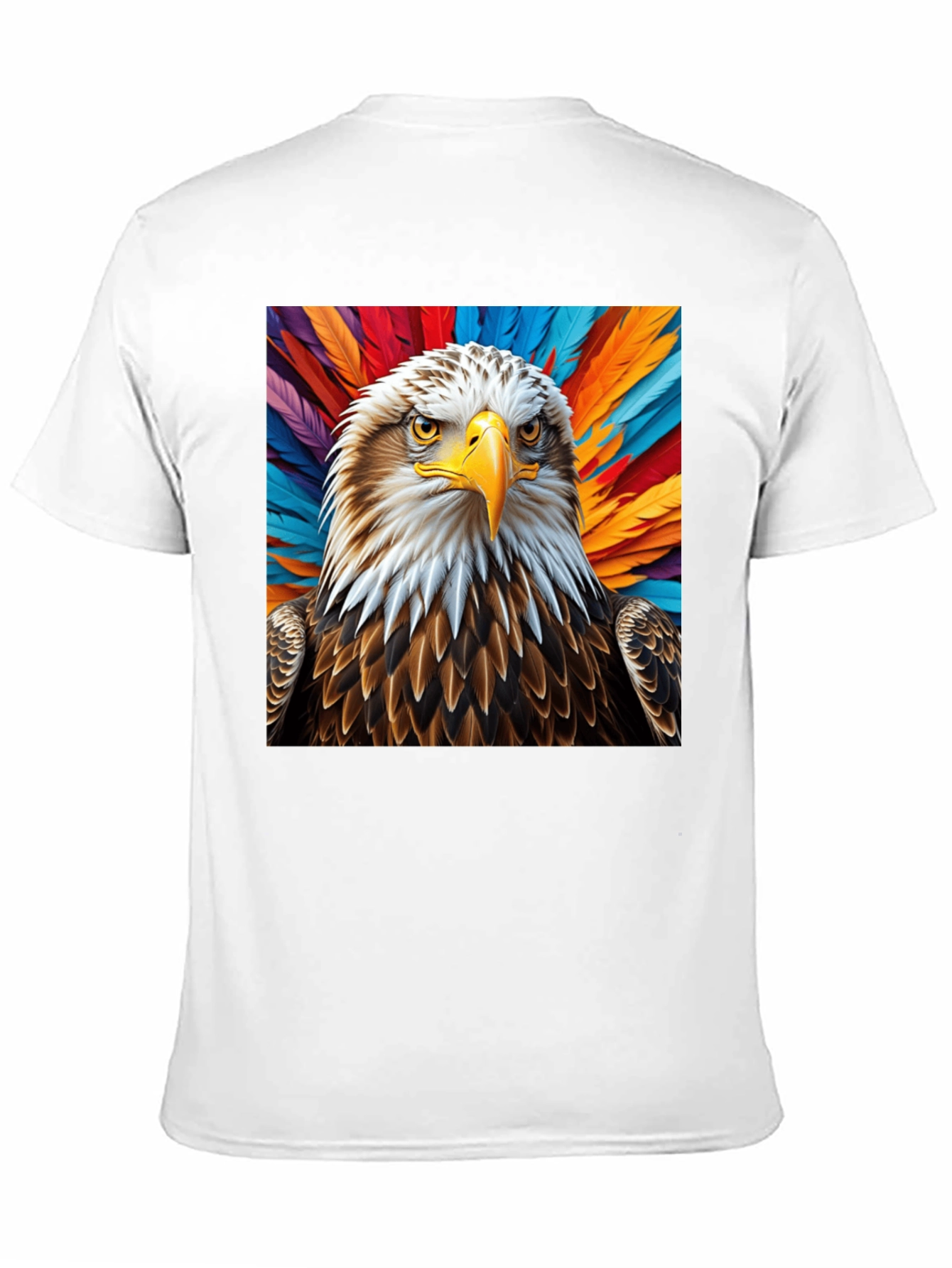 Eagle Graphic Tee - Bold Feathered Design