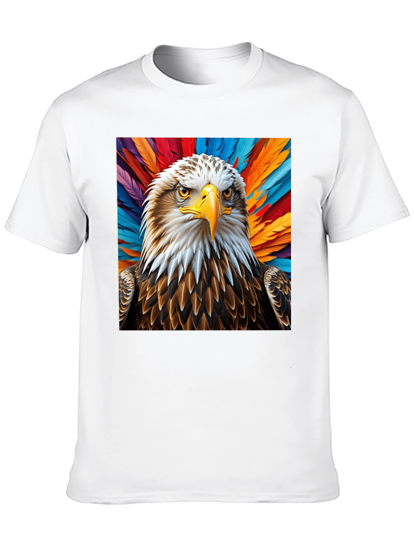 Eagle Graphic Tee - Bold Feathered Design