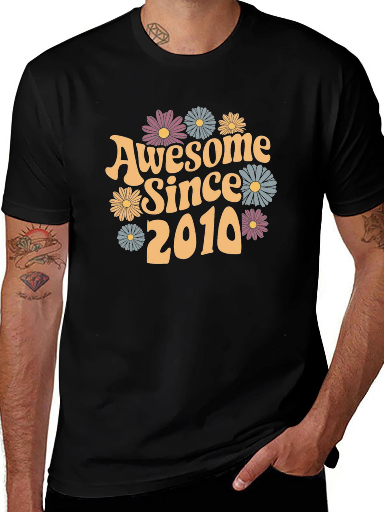 Awesome Since 2010 Graphic T-Shirt