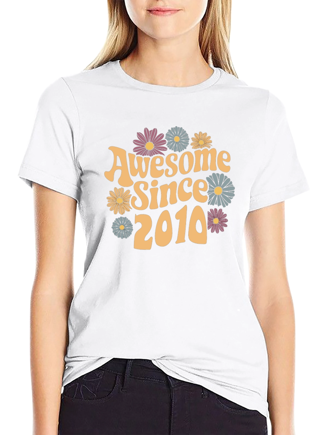 Awesome Since 2010 Graphic T-Shirt