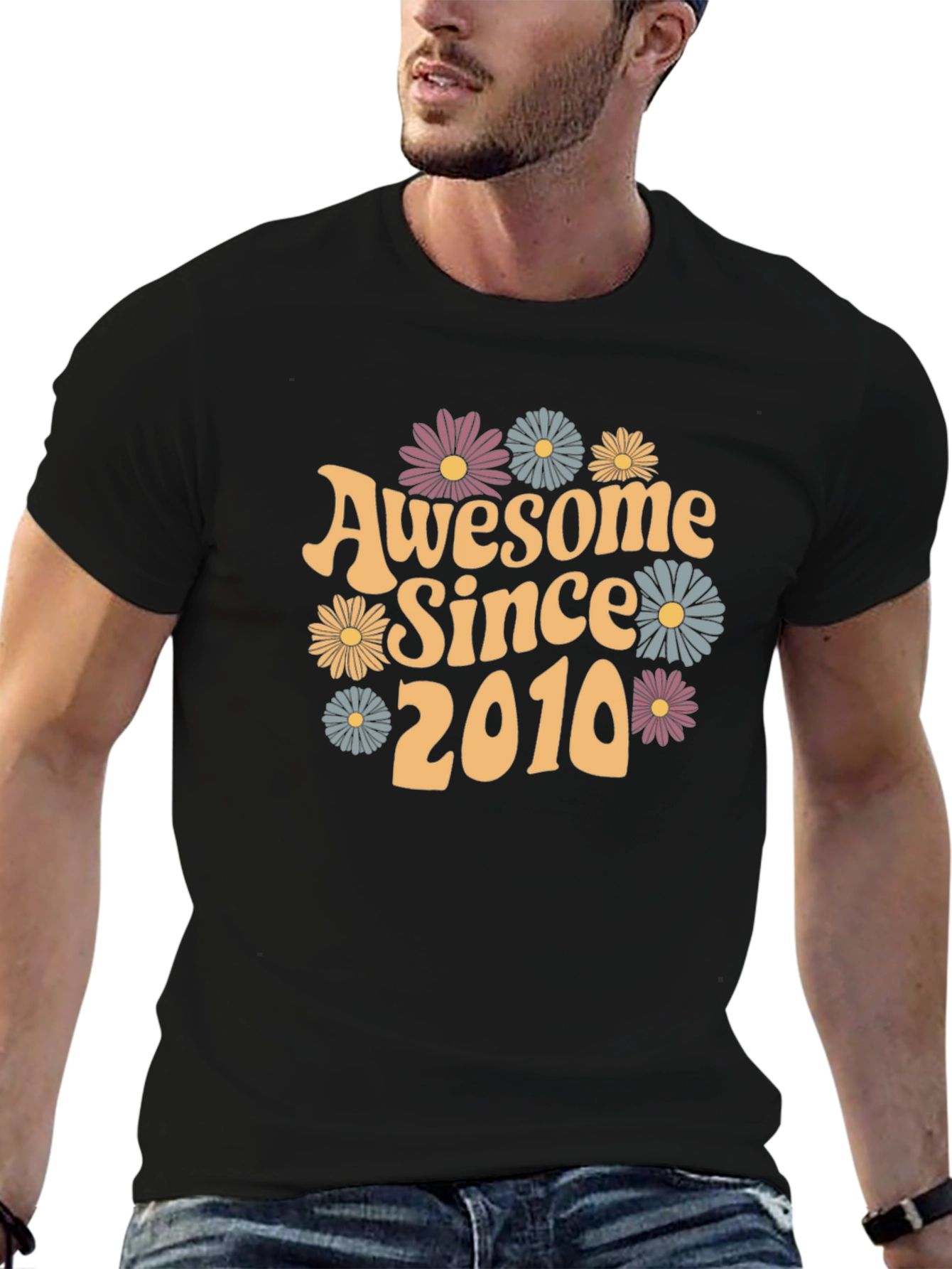 Awesome Since 2010 Graphic T-Shirt