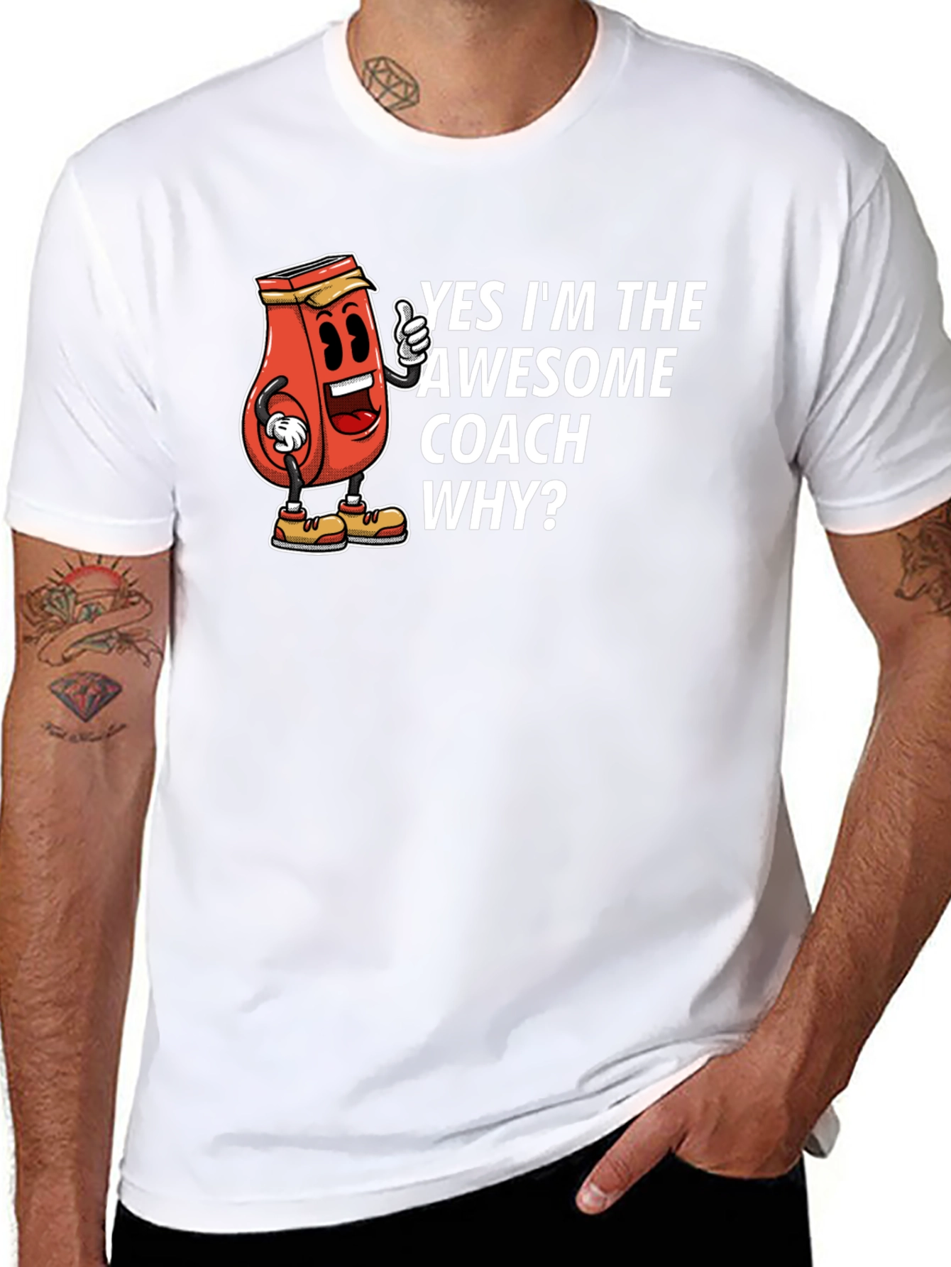 Awesome Coach T-Shirt - Funny Coach Gift