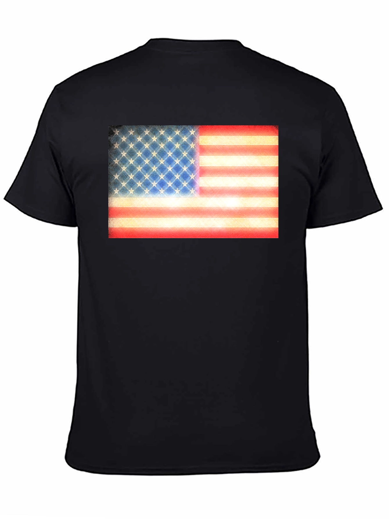 American Flag Graphic Tee - Patriotic Style