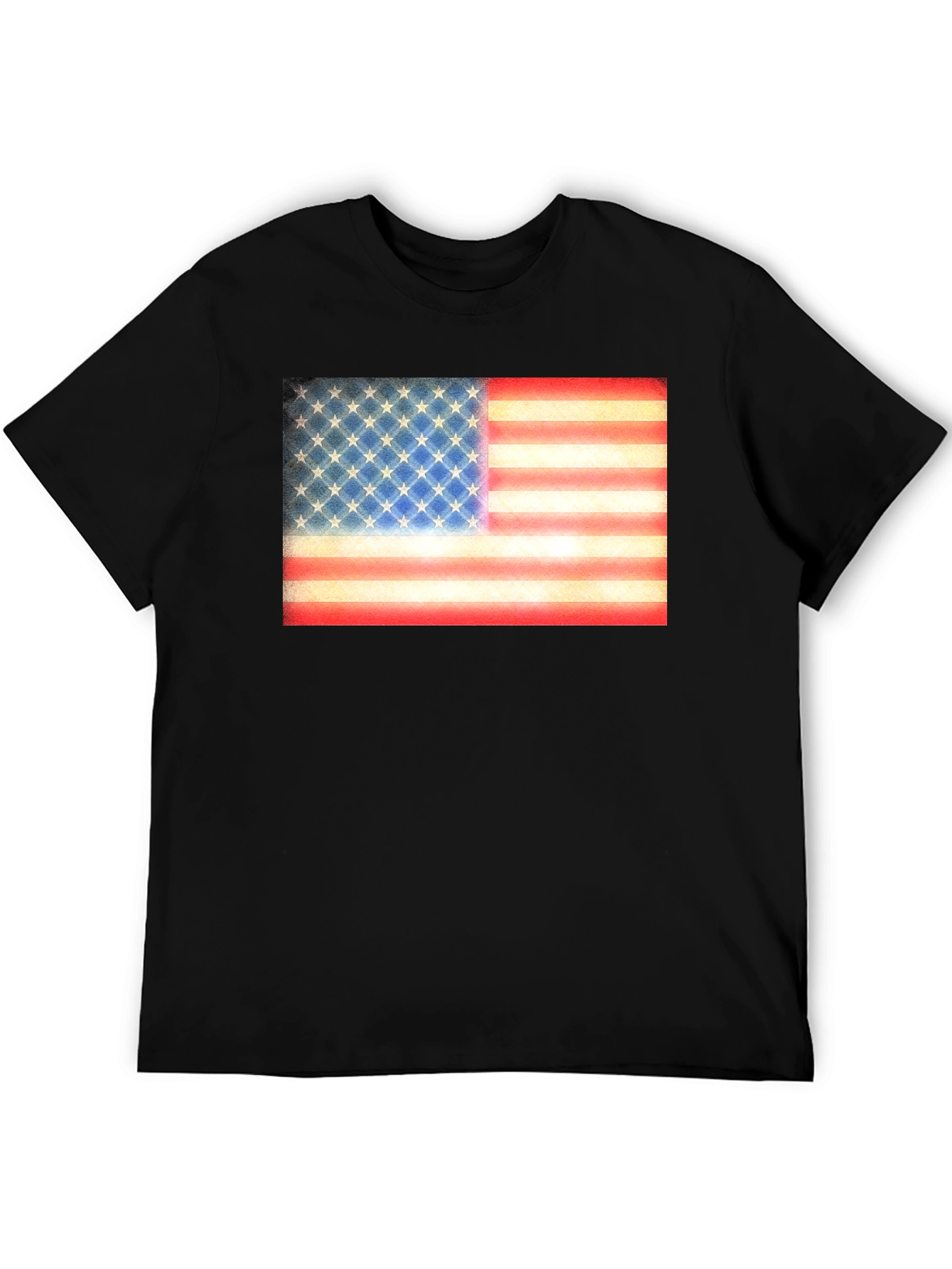 American Flag Graphic Tee - Patriotic Style