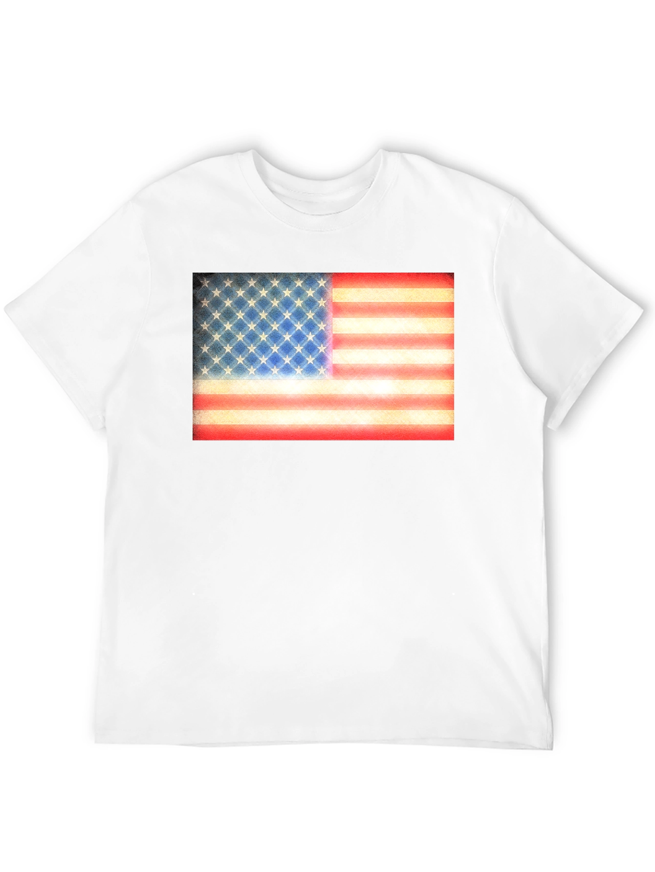 American Flag Graphic Tee - Patriotic Style