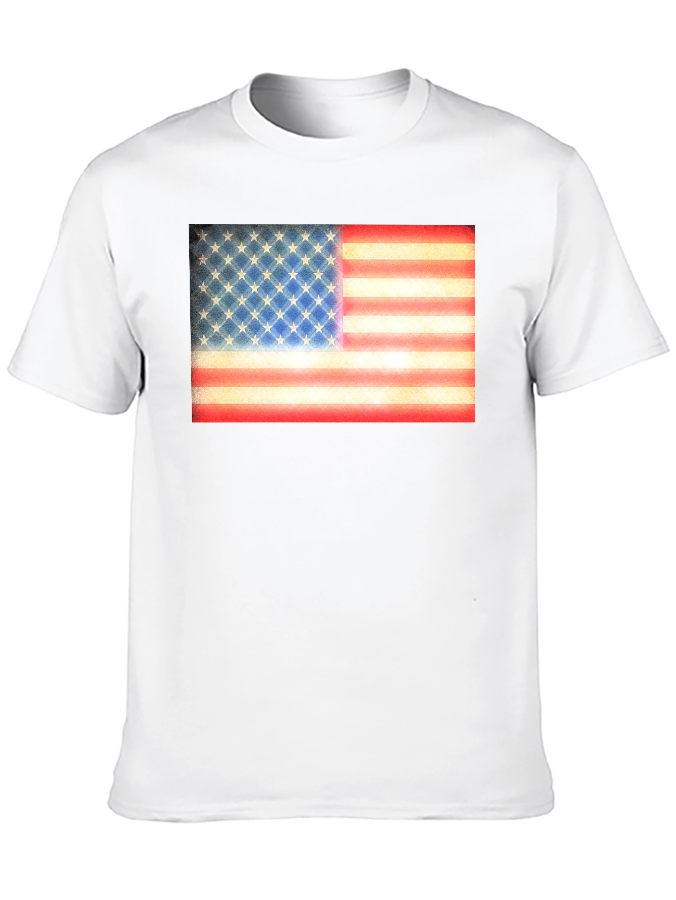 American Flag Graphic Tee - Patriotic Style