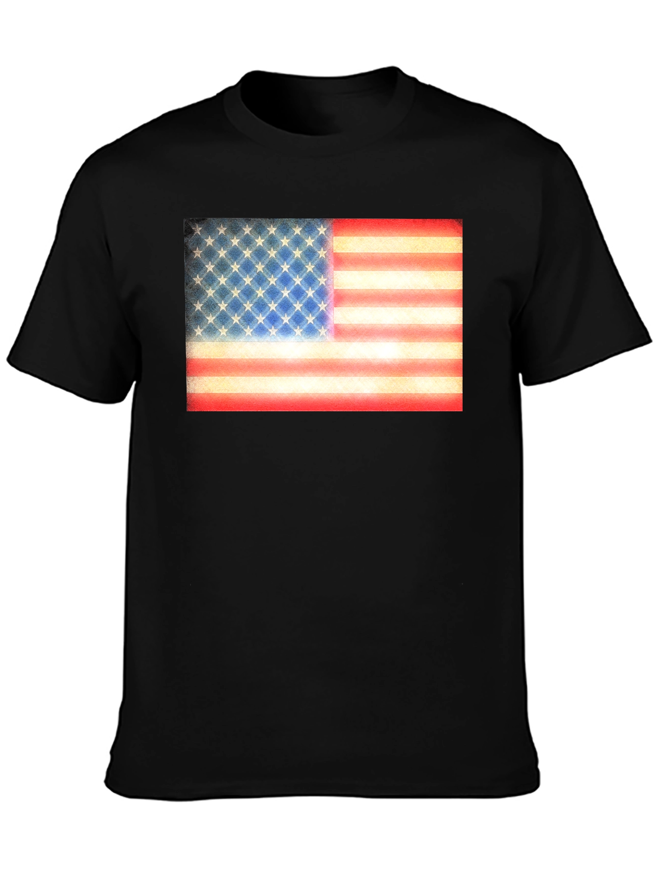 American Flag Graphic Tee - Patriotic Style