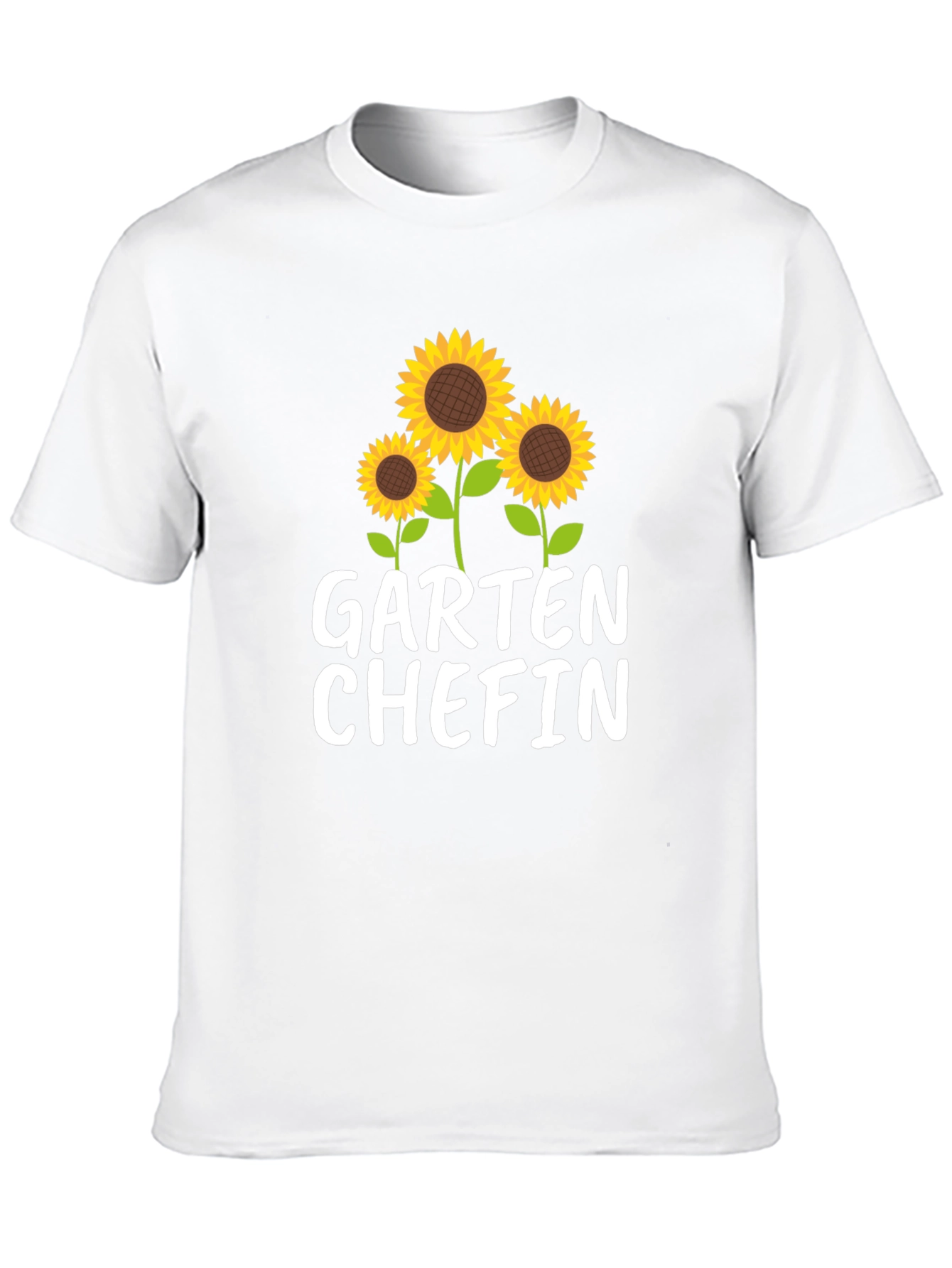 Garten Chefin Sunflower Graphic Tee - Black
