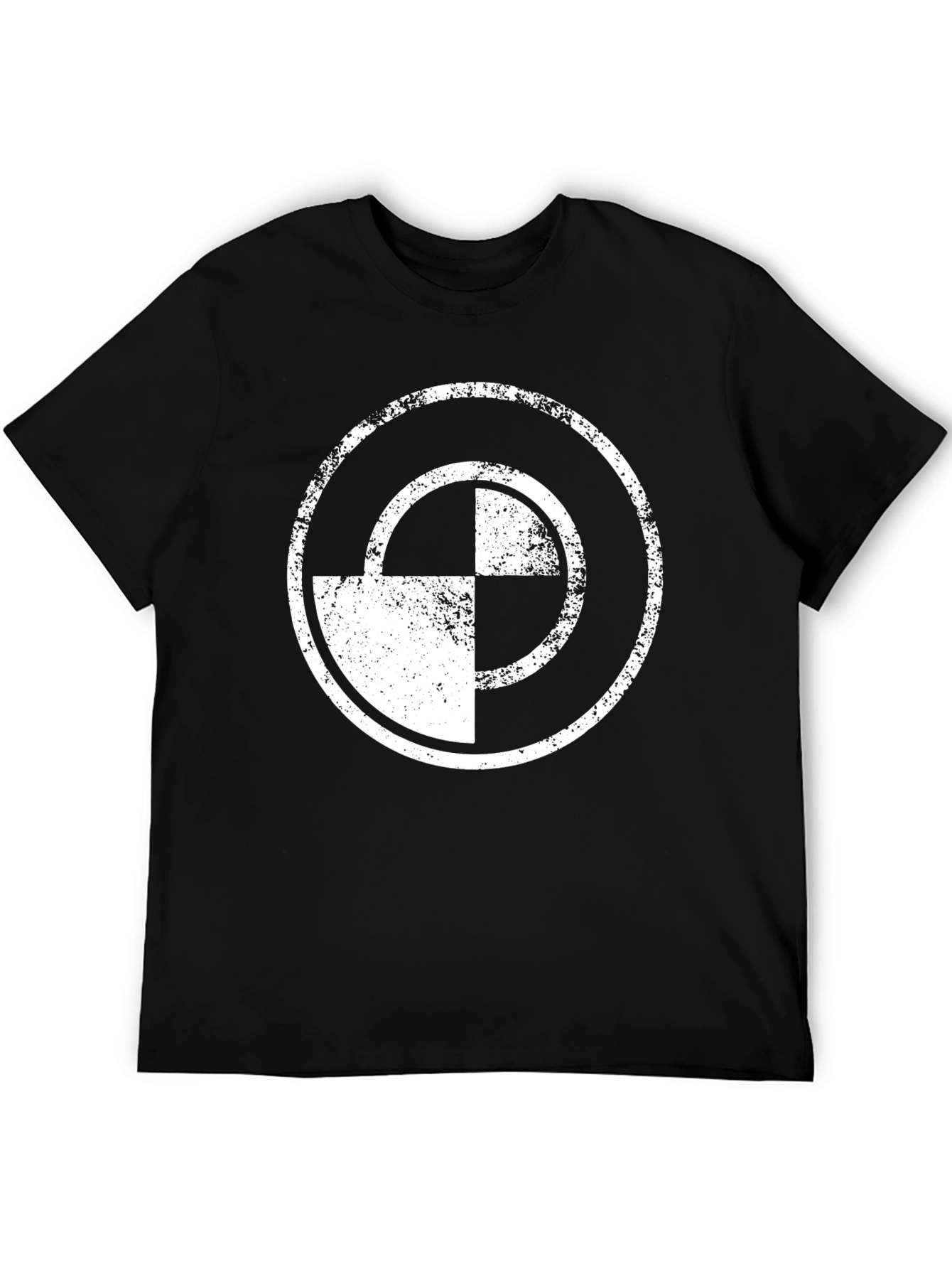 Graphic Tee: Distressed Target Circle