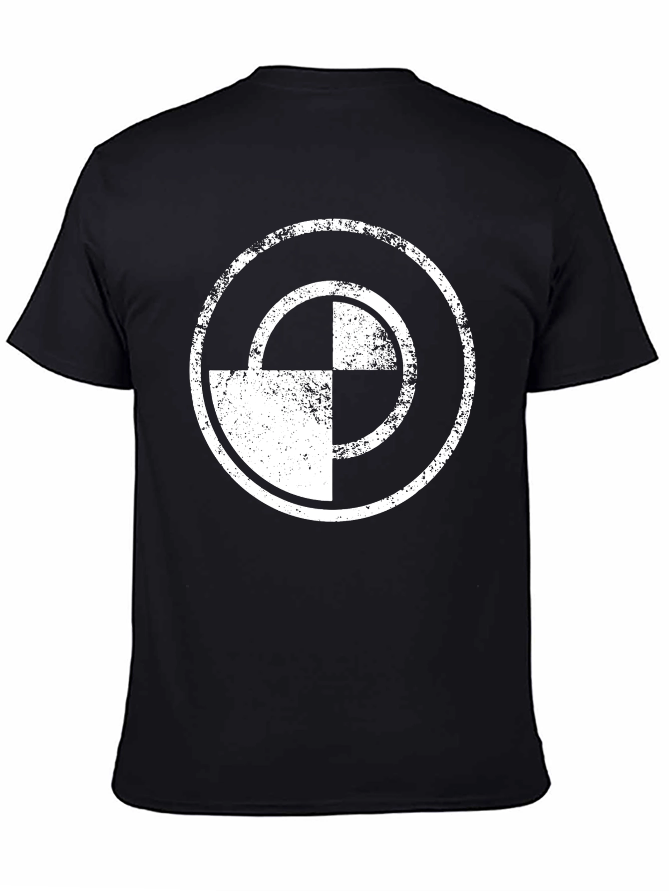 Graphic Tee: Distressed Target Circle