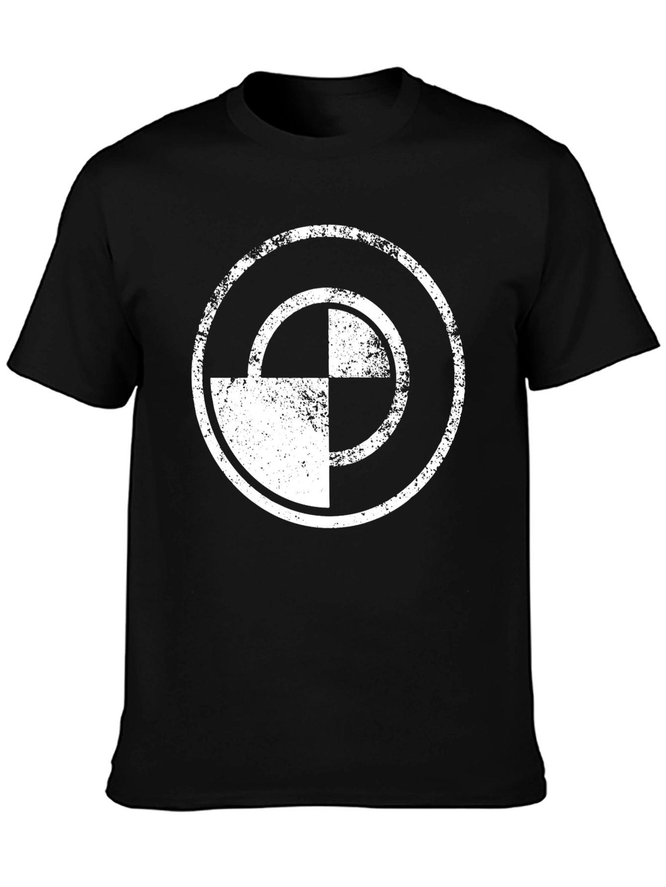 Graphic Tee: Distressed Target Circle