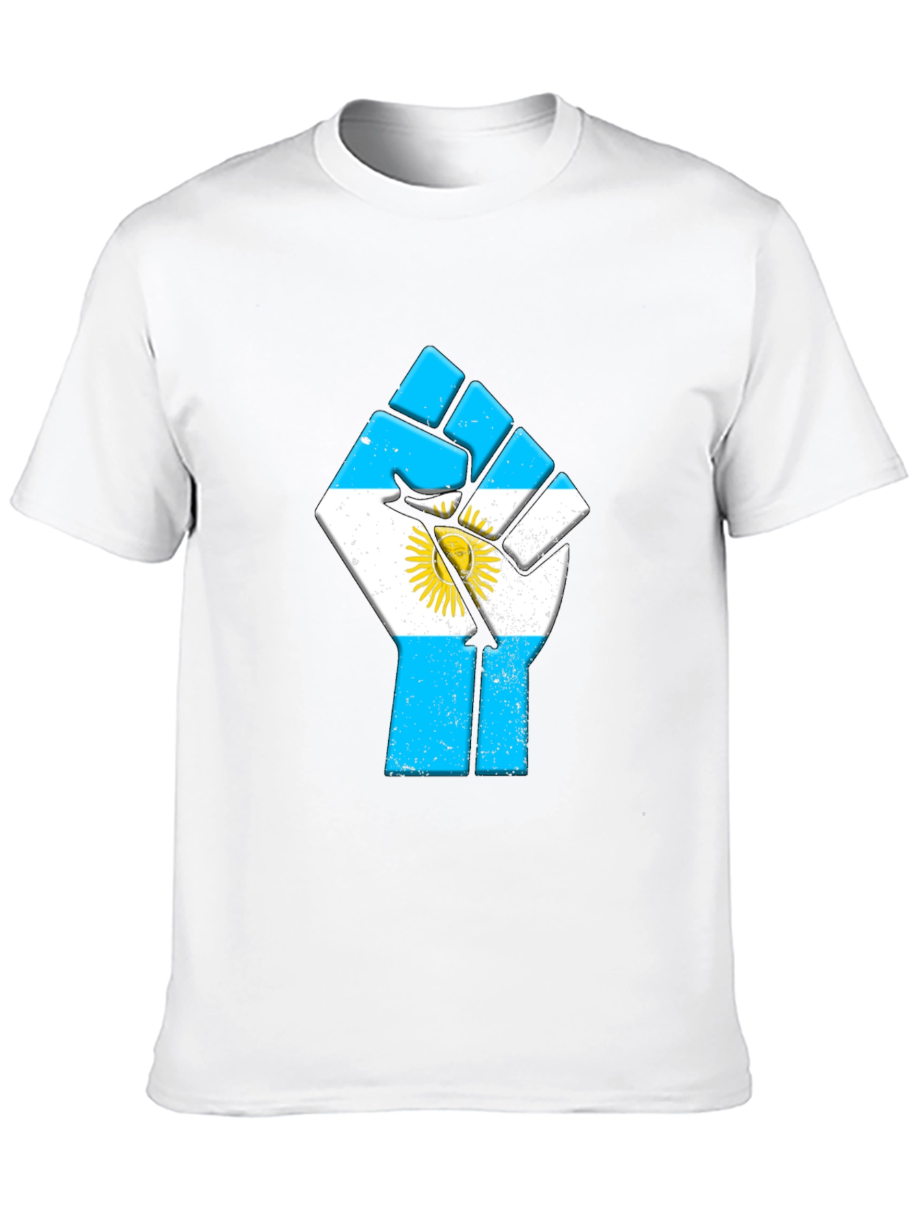 Argentina Flag Fist T-Shirt