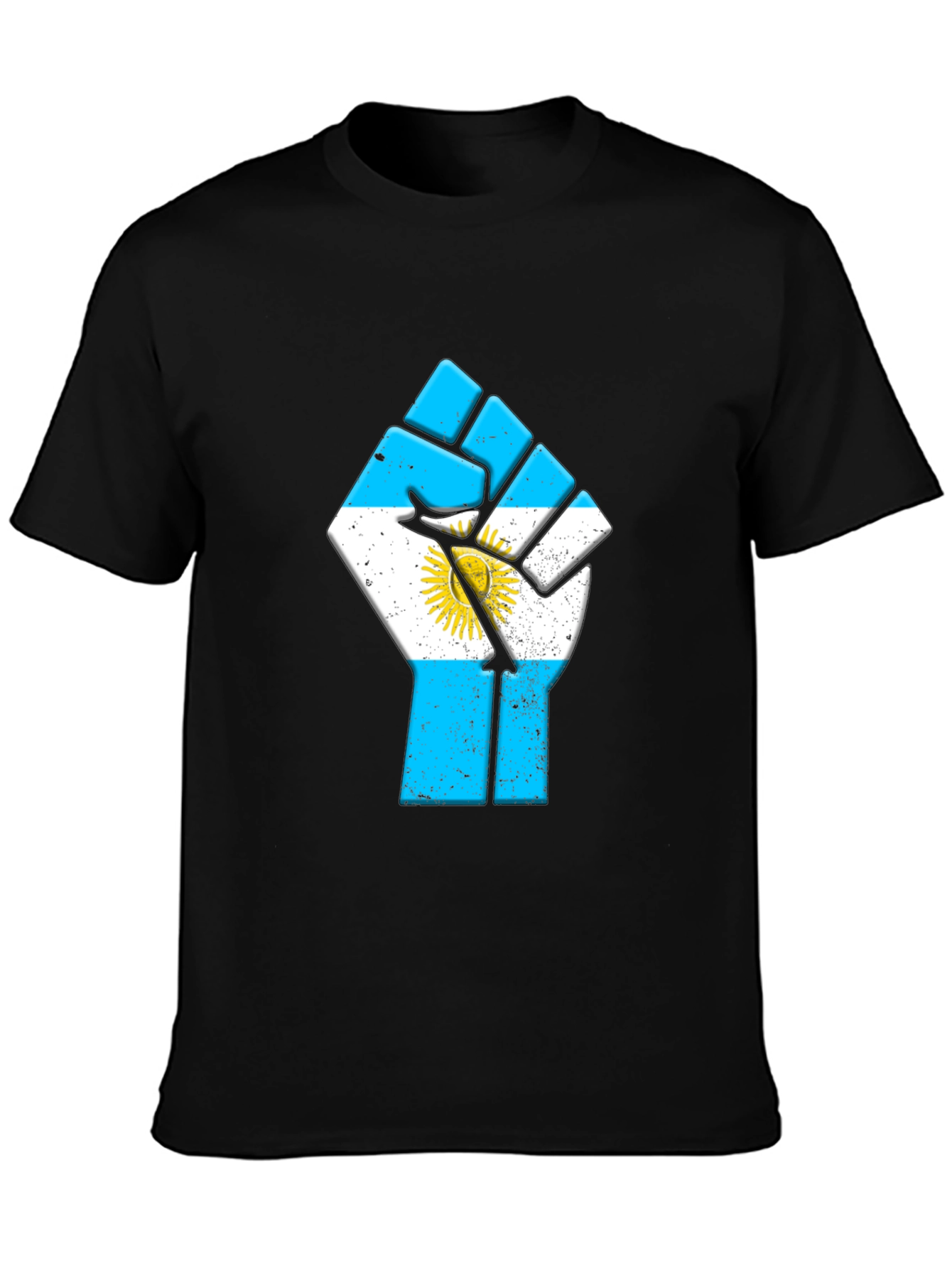 Argentina Flag Fist T-Shirt