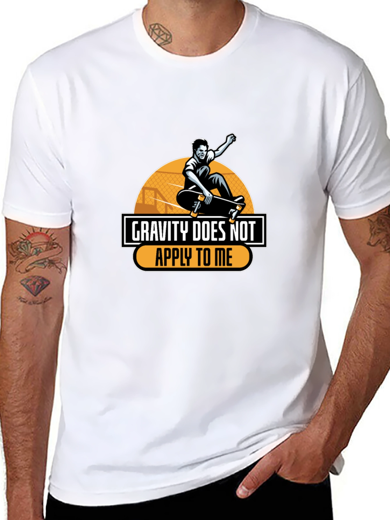 Gravity Does Not Apply To Me T-Shirt