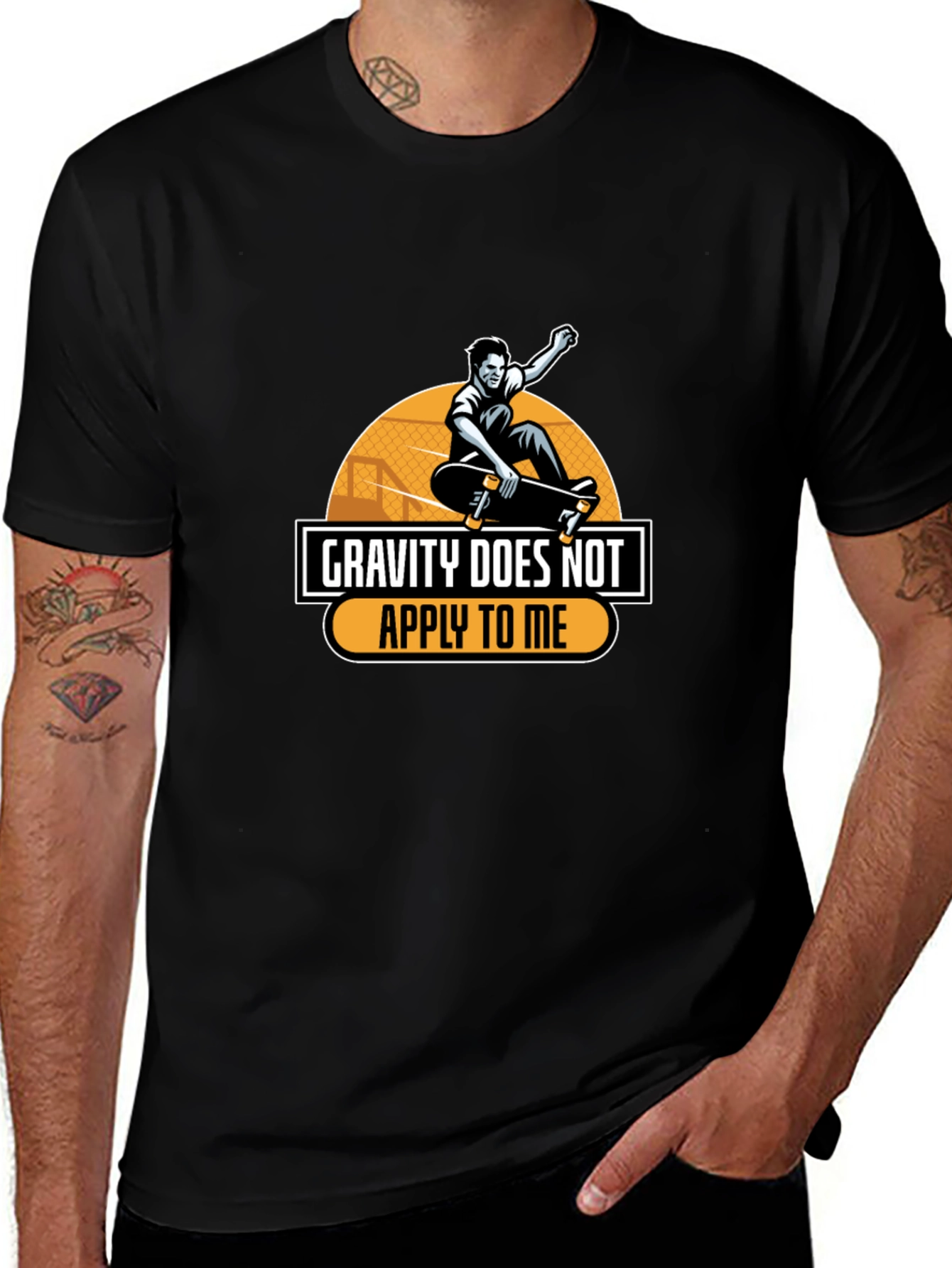Gravity Does Not Apply To Me T-Shirt