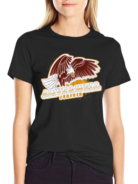 Alive & Well Forever Eagle Graphic T-Shirt