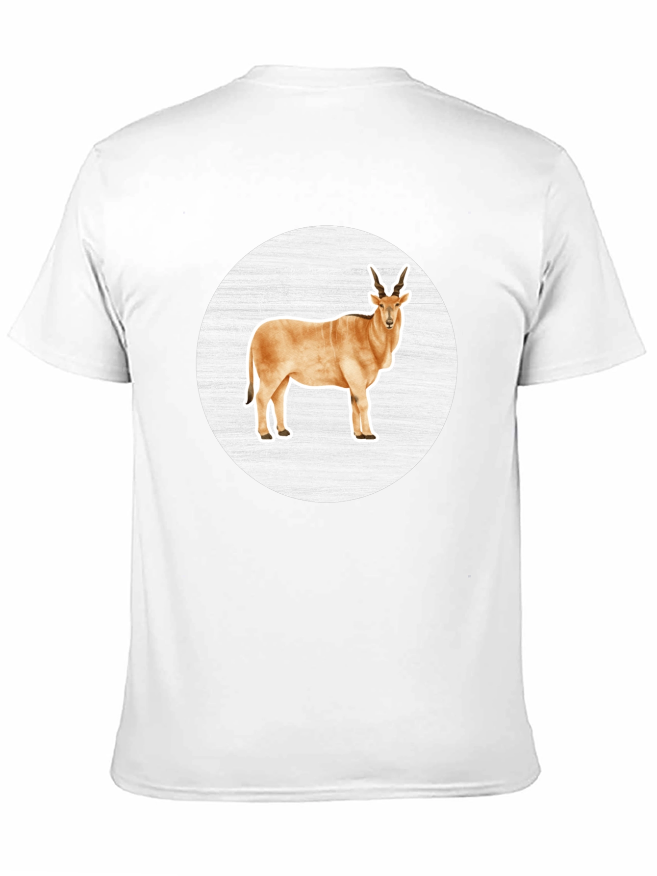 Antelope Graphic Tee - Black Crew Neck T-Shirt
