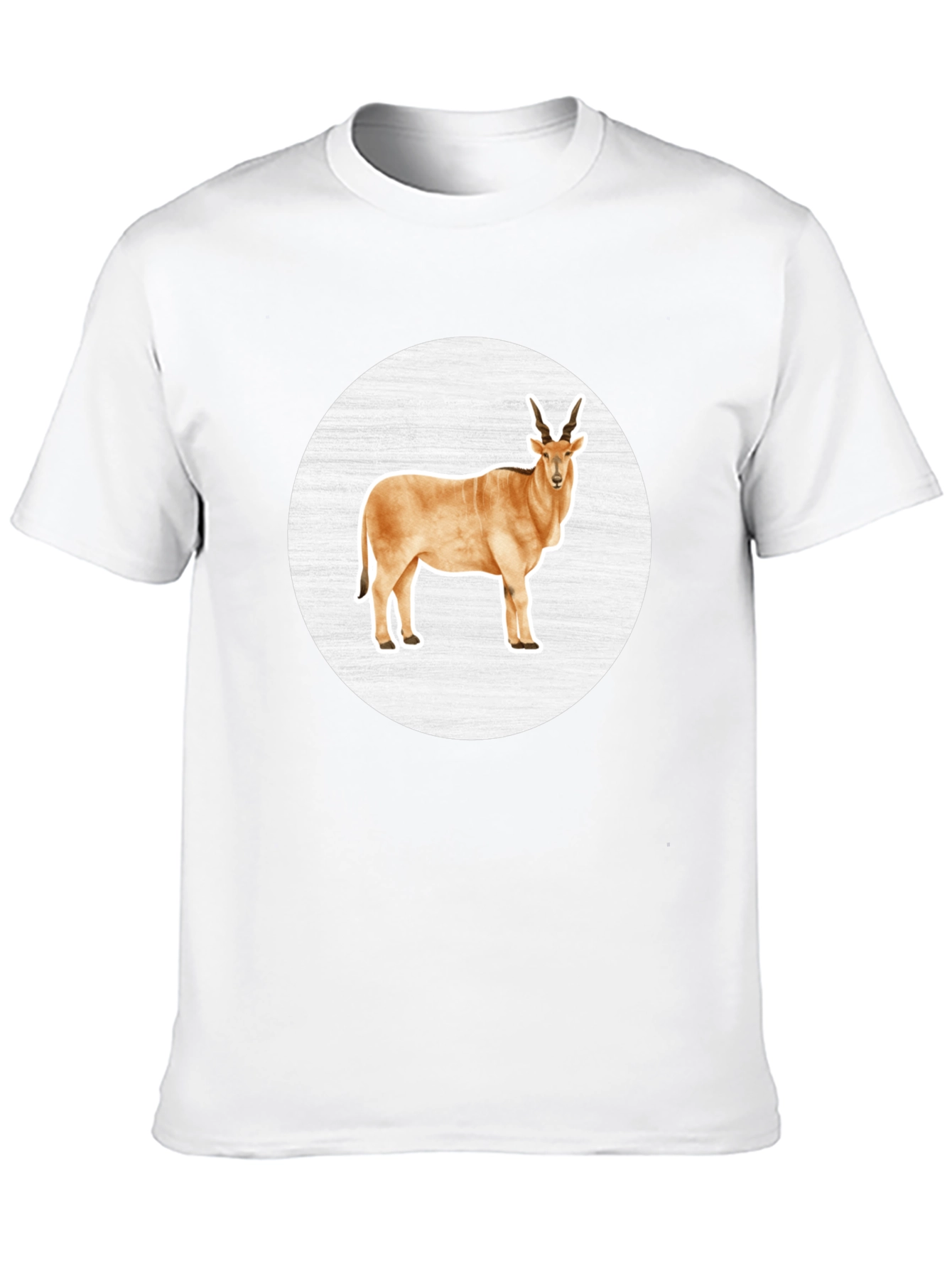 Antelope Graphic Tee - Black Crew Neck T-Shirt