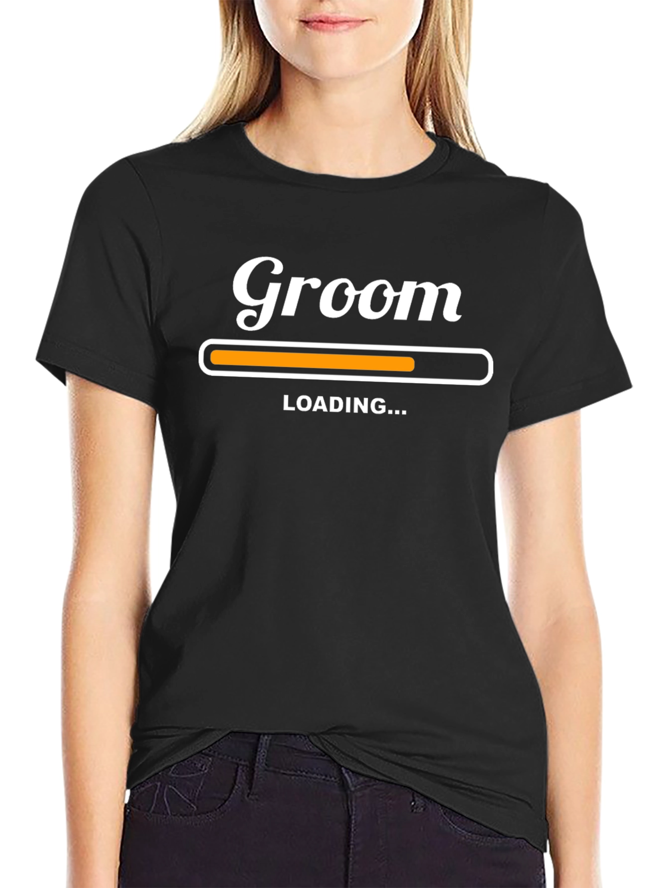 Groom Loading Funny T-Shirt - Wedding Prep