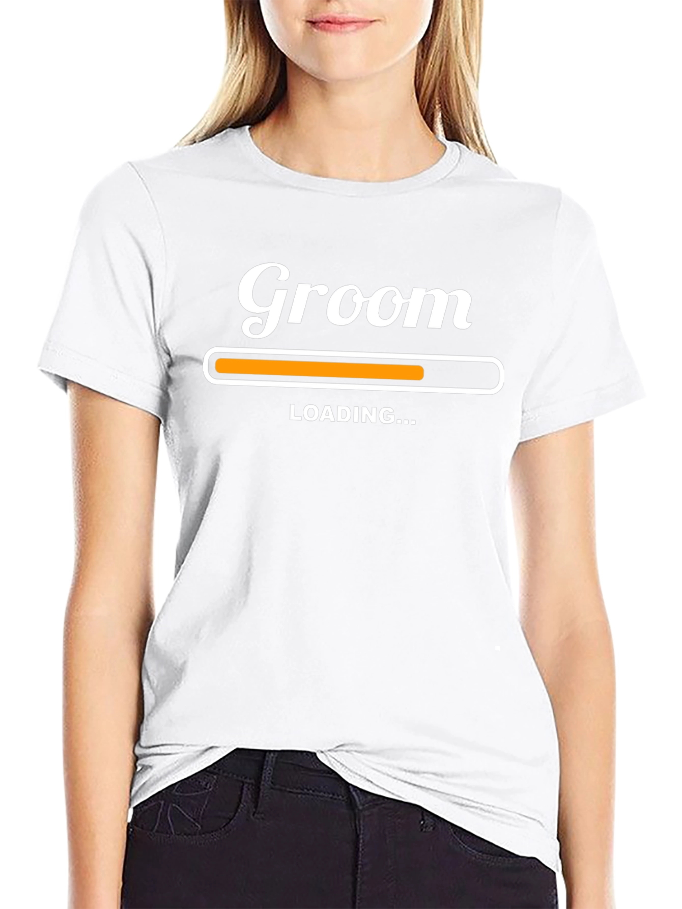 Groom Loading Funny T-Shirt - Wedding Prep