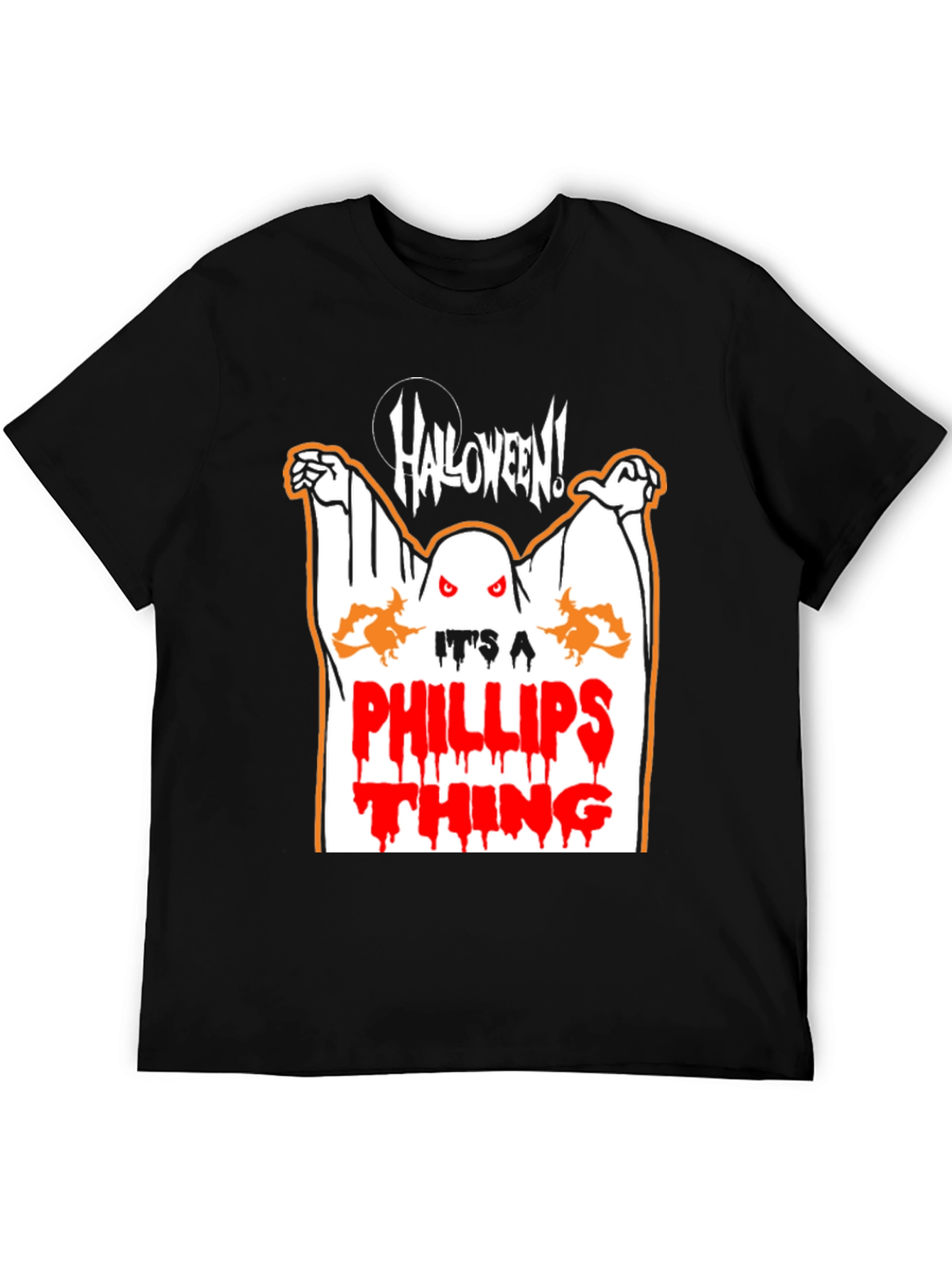 Halloween Phillips Thing Black T-Shirt