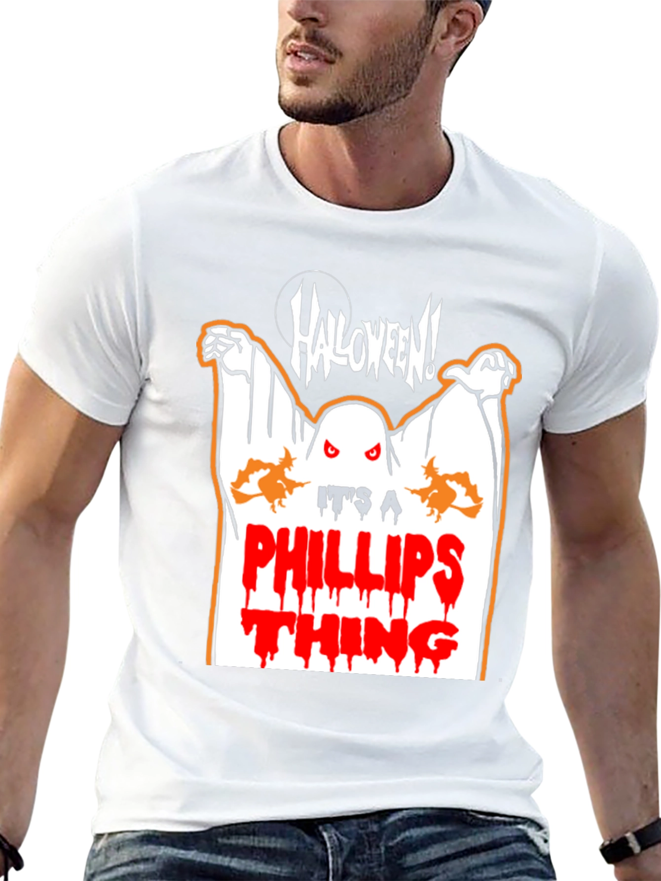 Halloween Phillips Thing Black T-Shirt