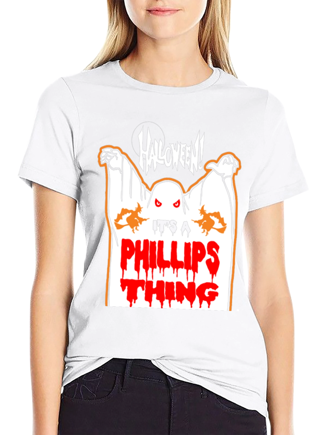 Halloween Phillips Thing Black T-Shirt