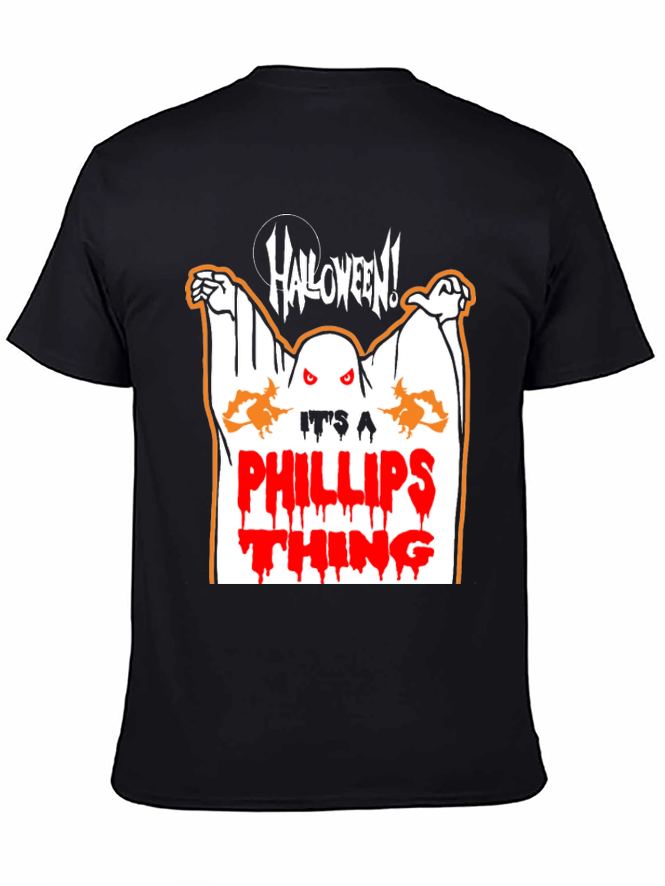 Halloween Phillips Thing Black T-Shirt