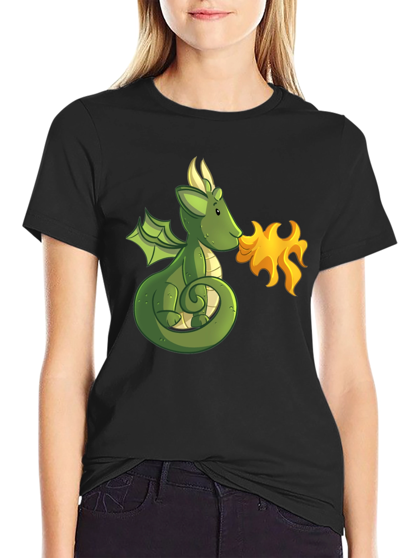 Green Dragon Fire T-Shirt