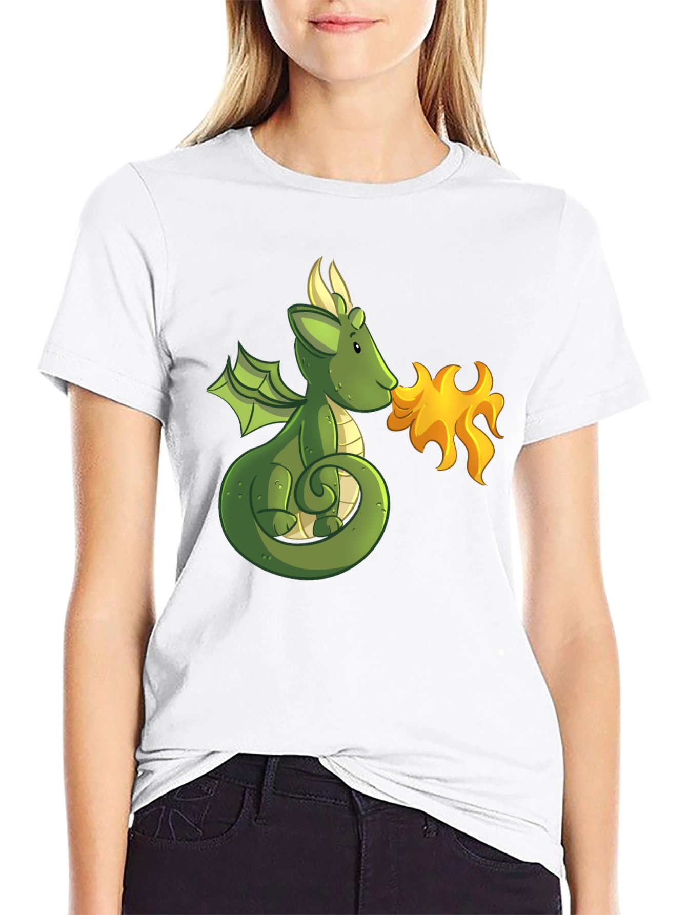 Green Dragon Fire T-Shirt