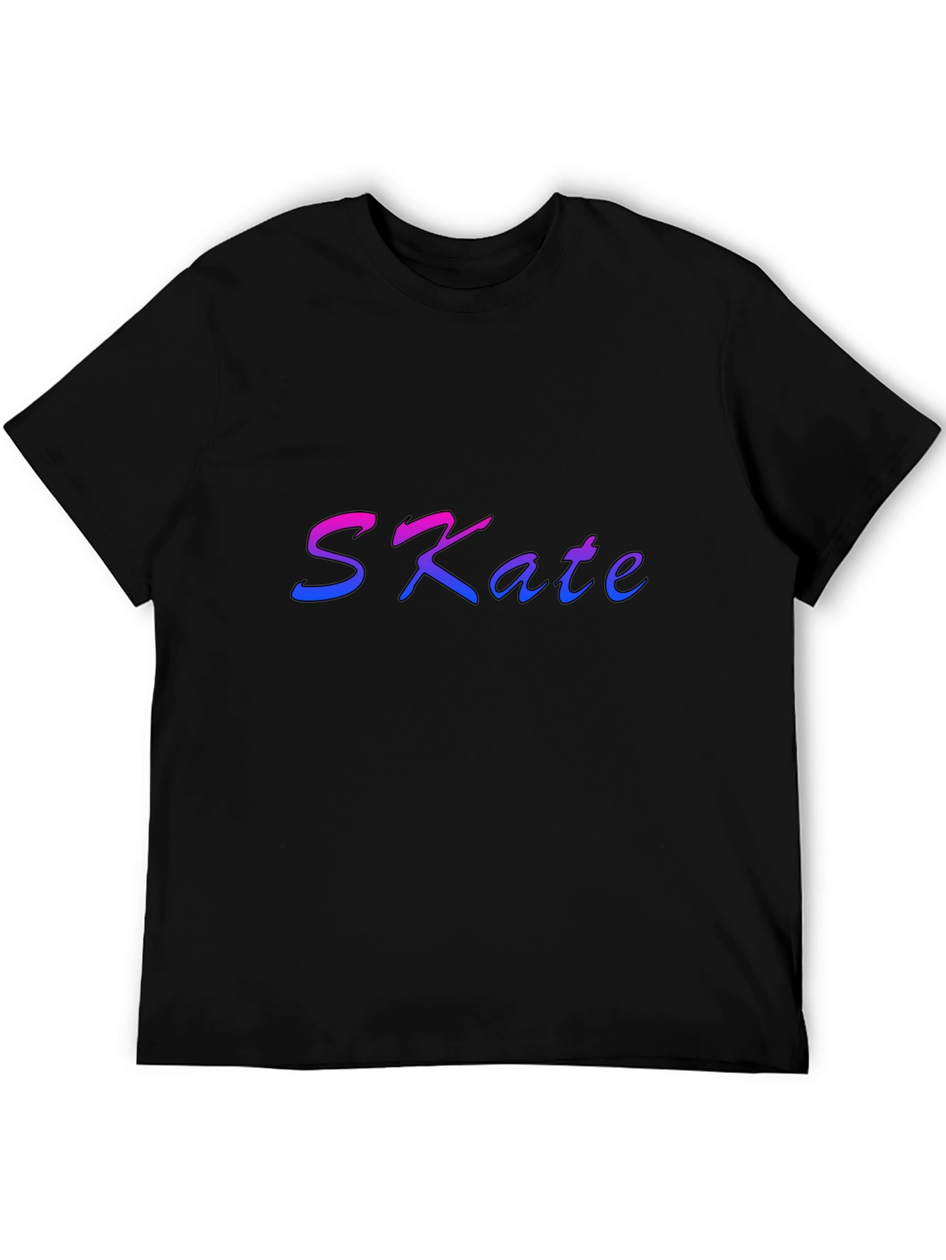 Gradient SKate Black T-Shirt