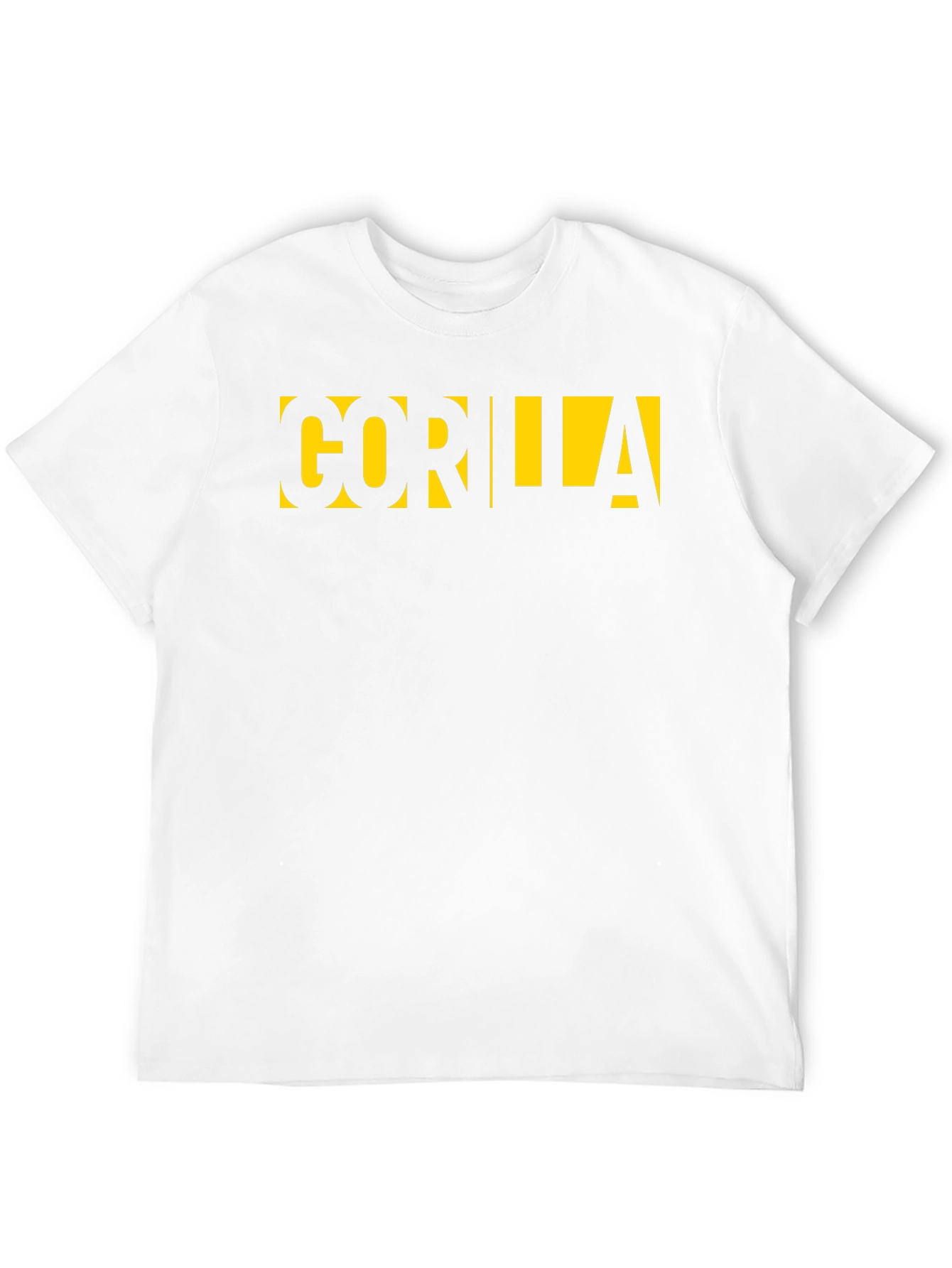GORILLA Graphic Tee - Bold Black T-Shirt