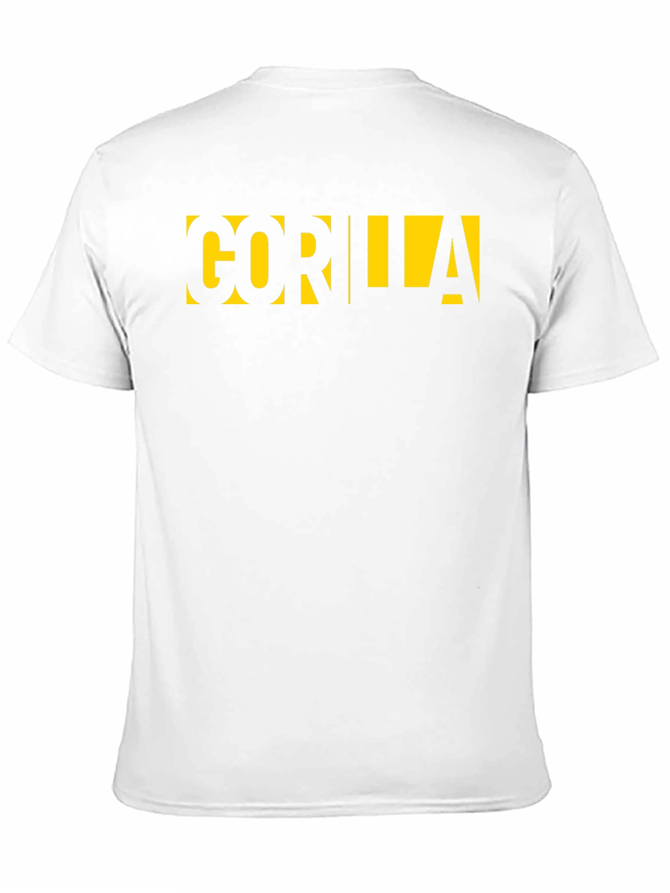 GORILLA Graphic Tee - Bold Black T-Shirt