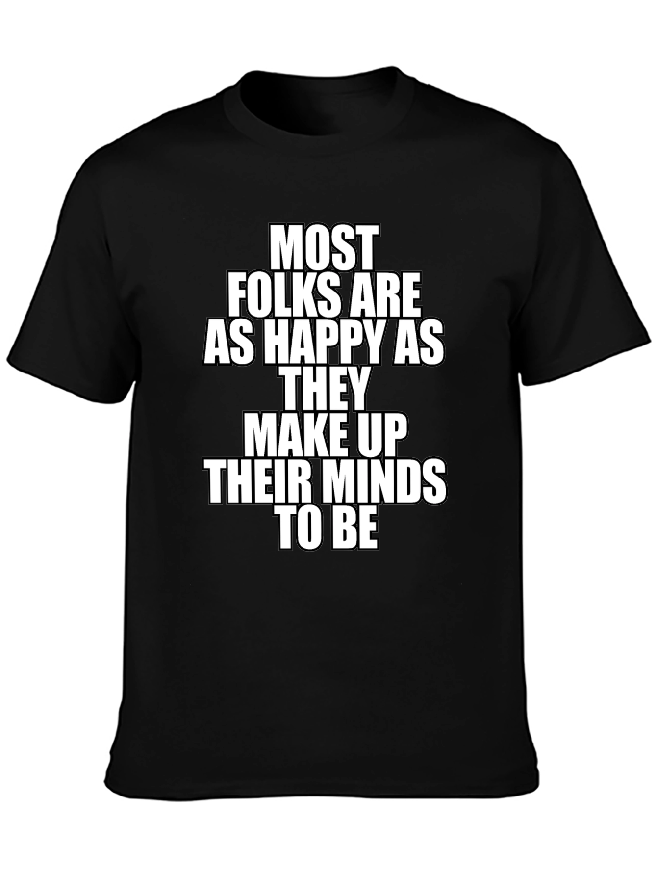 Happy Mindset Tee - Motivational T-Shirt
