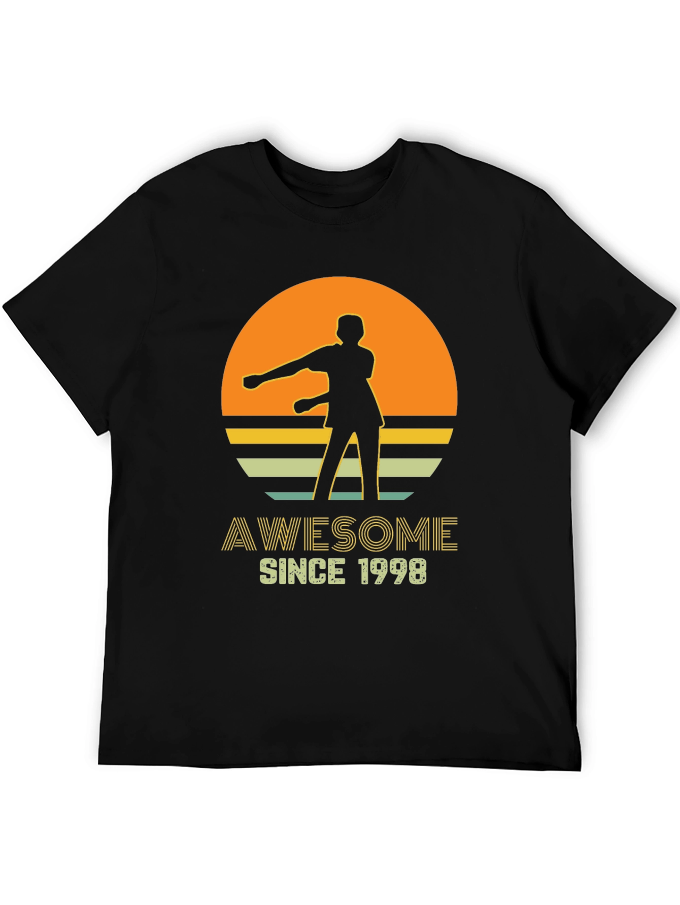 Awesome Since 1998 Black Graphic Tee