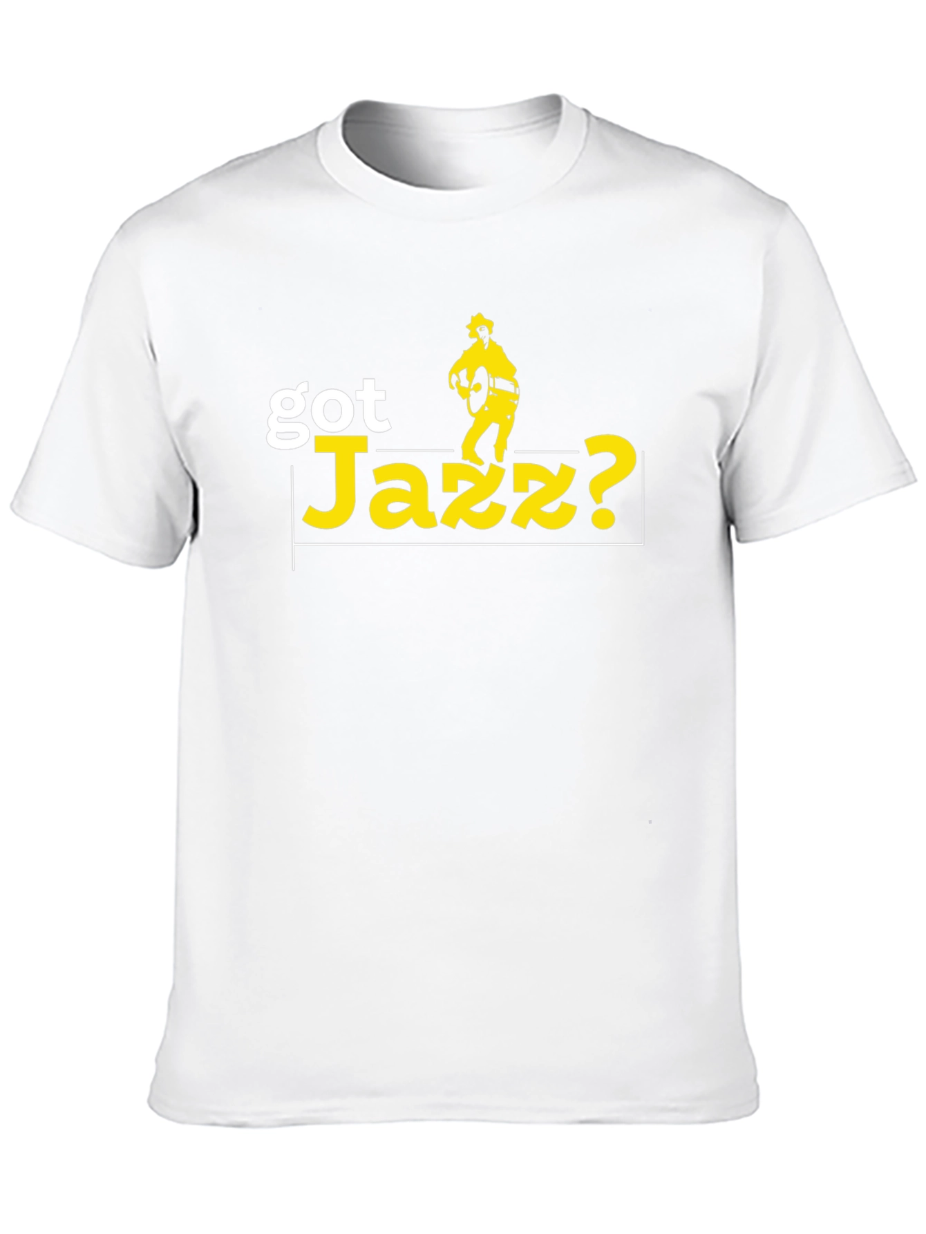 Got Jazz? Black Graphic T-Shirt