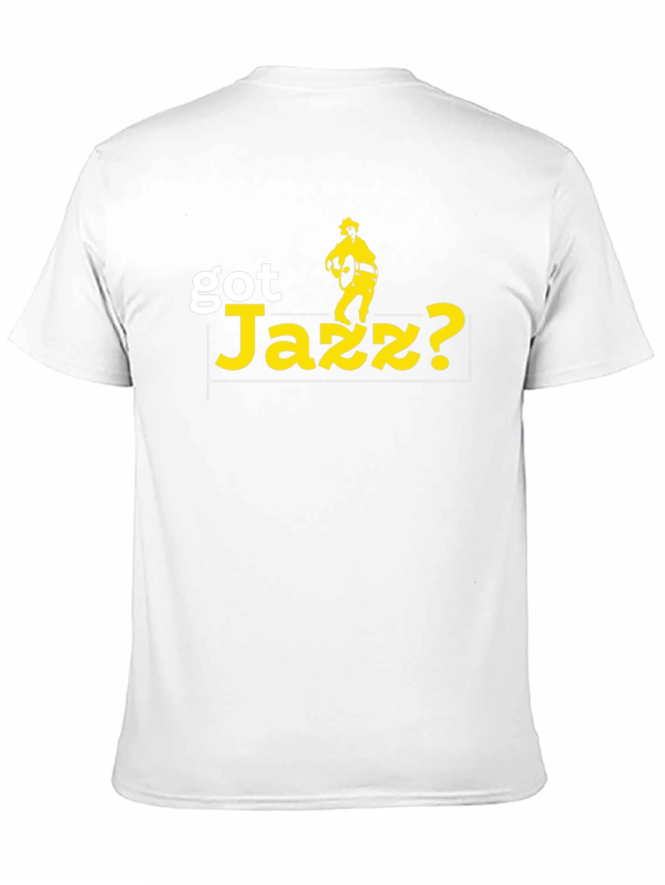 Got Jazz? Black Graphic T-Shirt