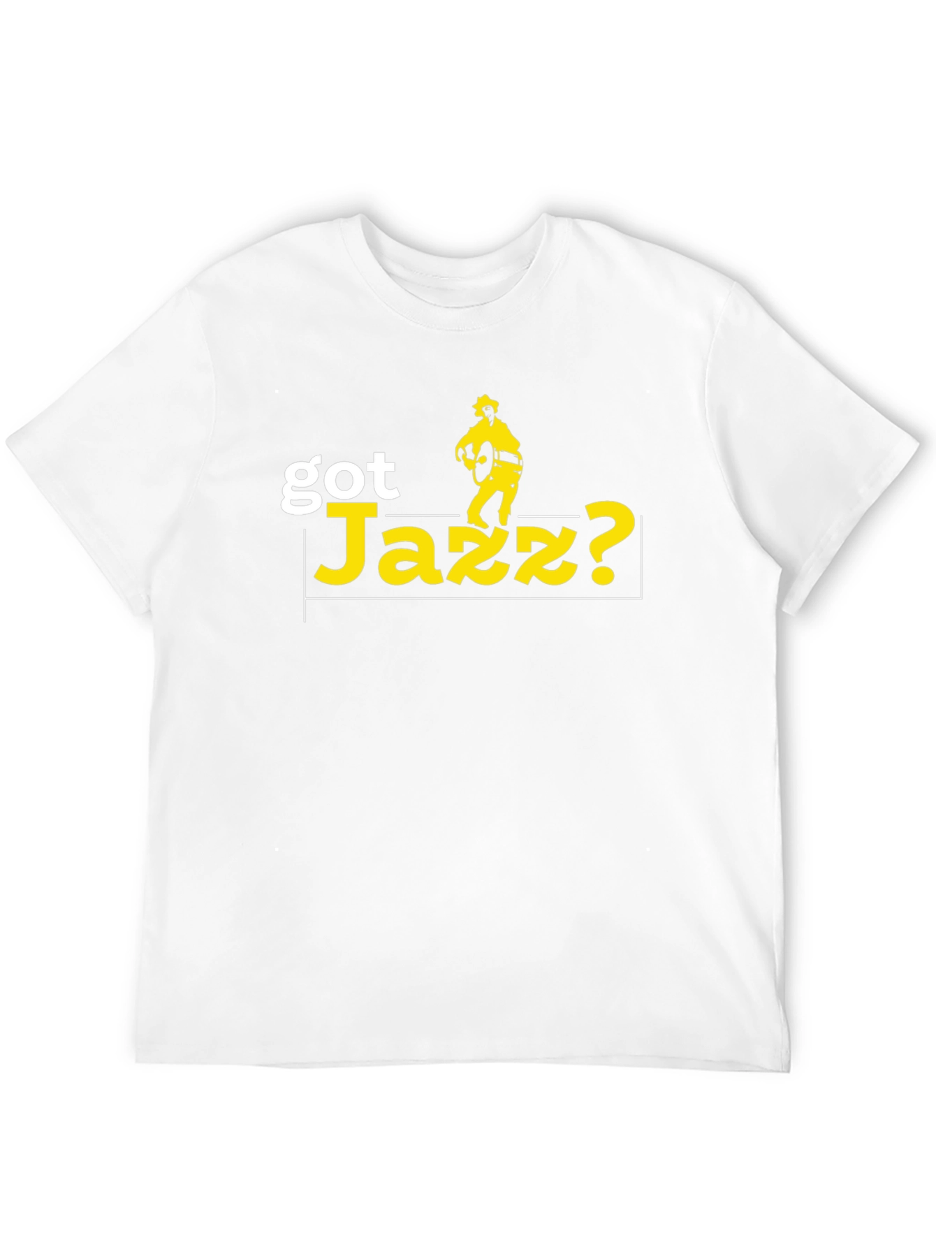 Got Jazz? Black Graphic T-Shirt
