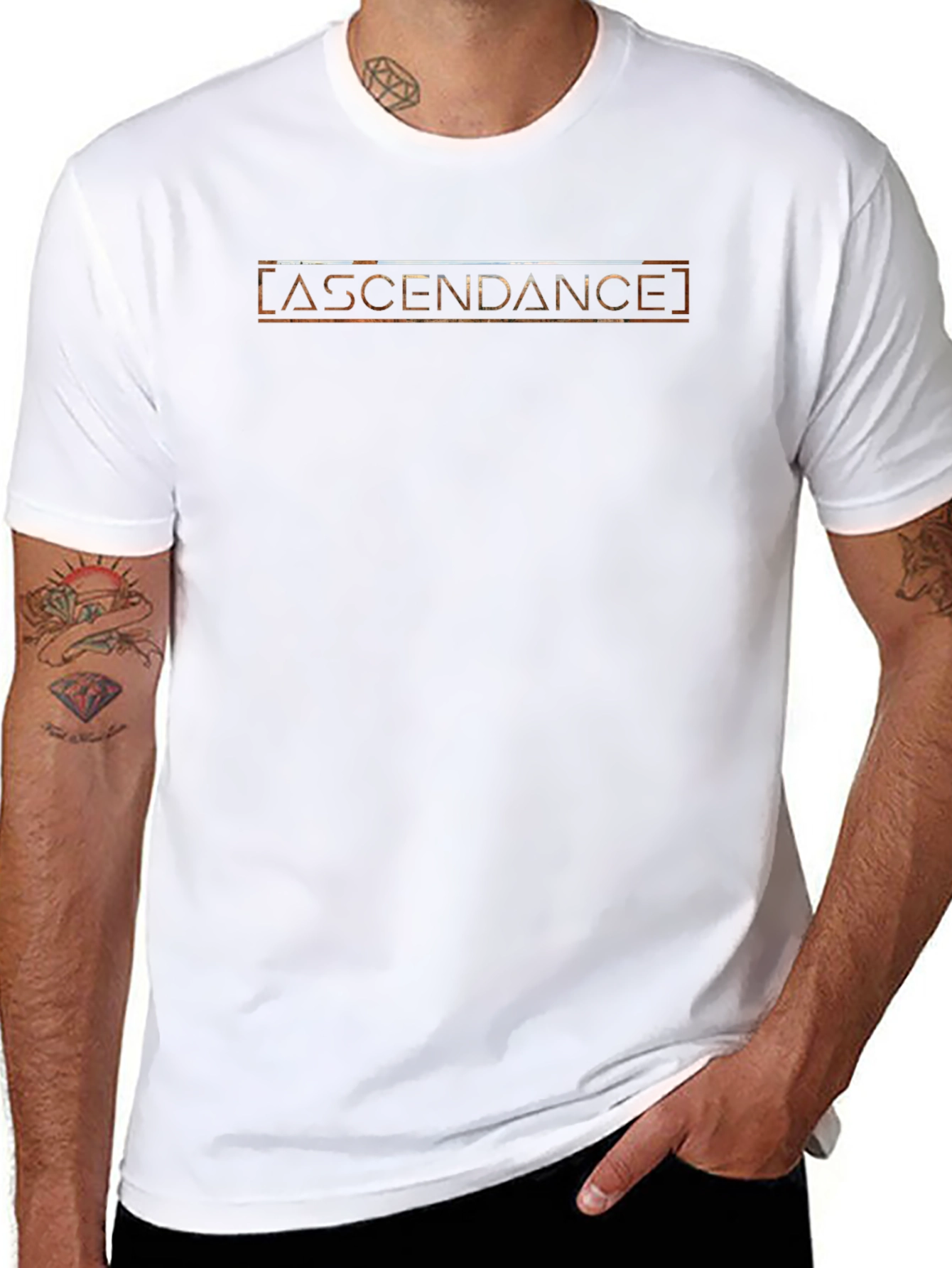Ascendance Graphic Tee - Modern Design